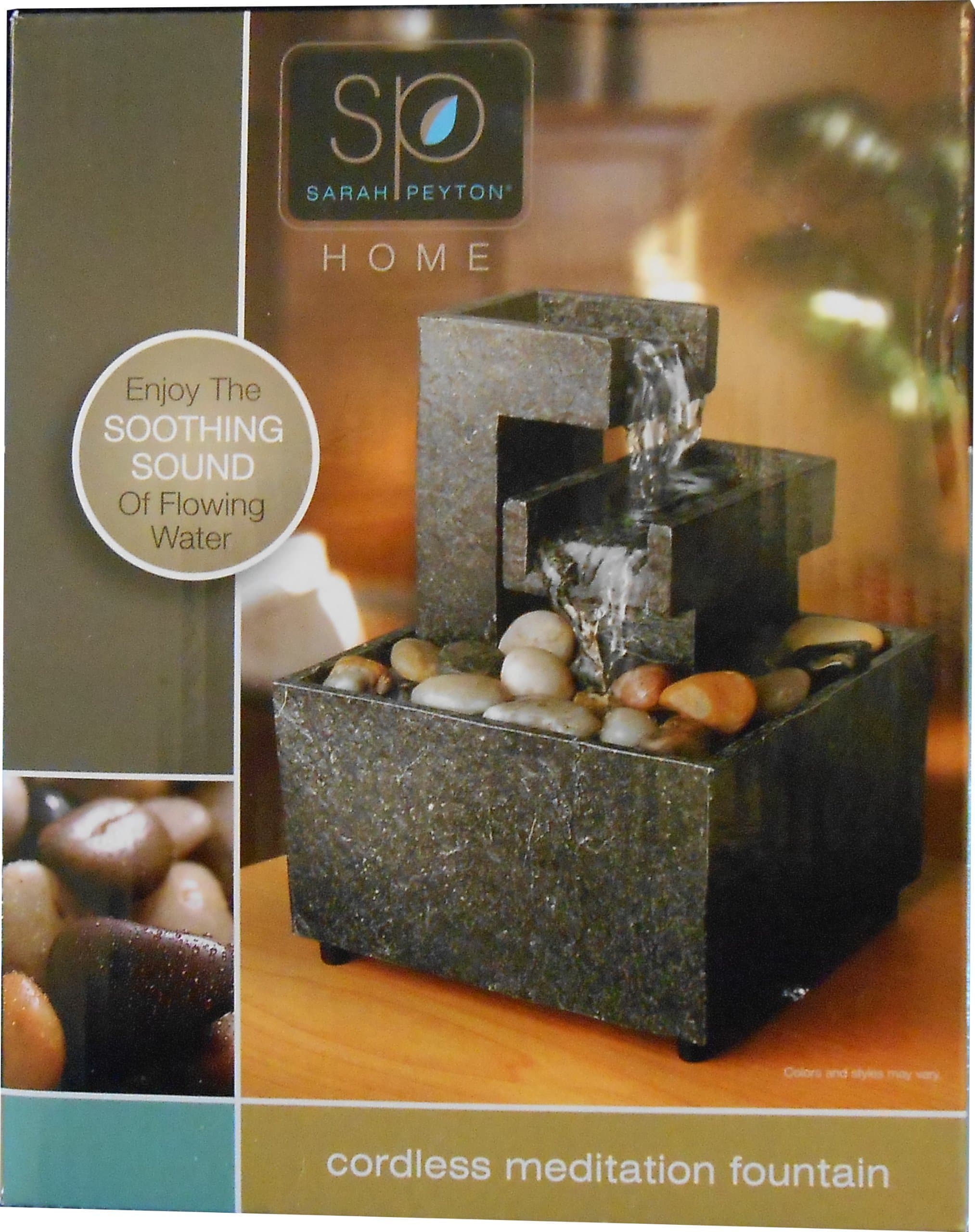 Two Tier Cordless Meditation Fountain