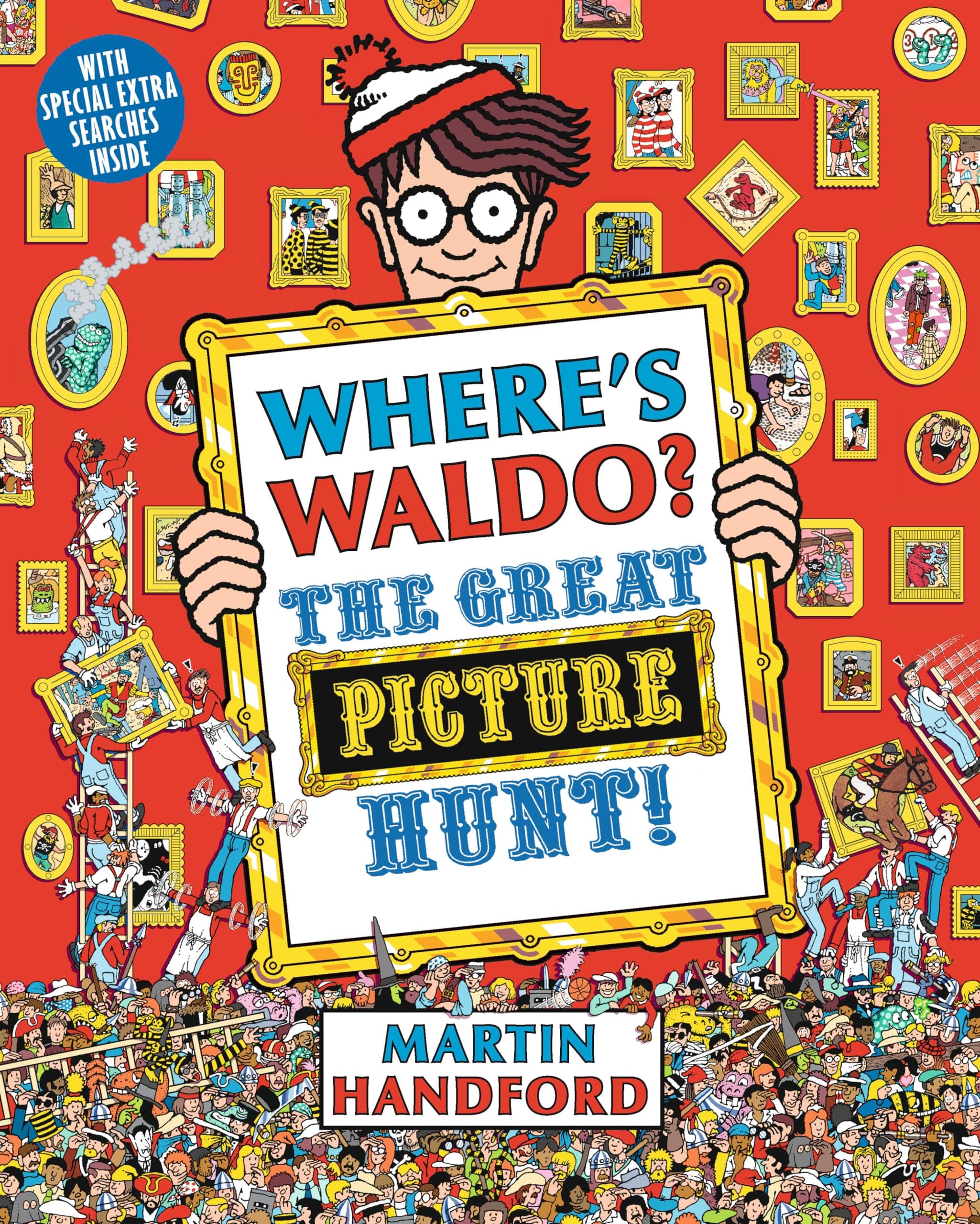 Where's Waldo? The Great Picture Hunt!: (A Hidden Object Activity Book Including Stickers, Spot-the-Difference Spreads, Search & Find Puzzles, & More - a Perfect Gift & Travel Companion for All Ages)