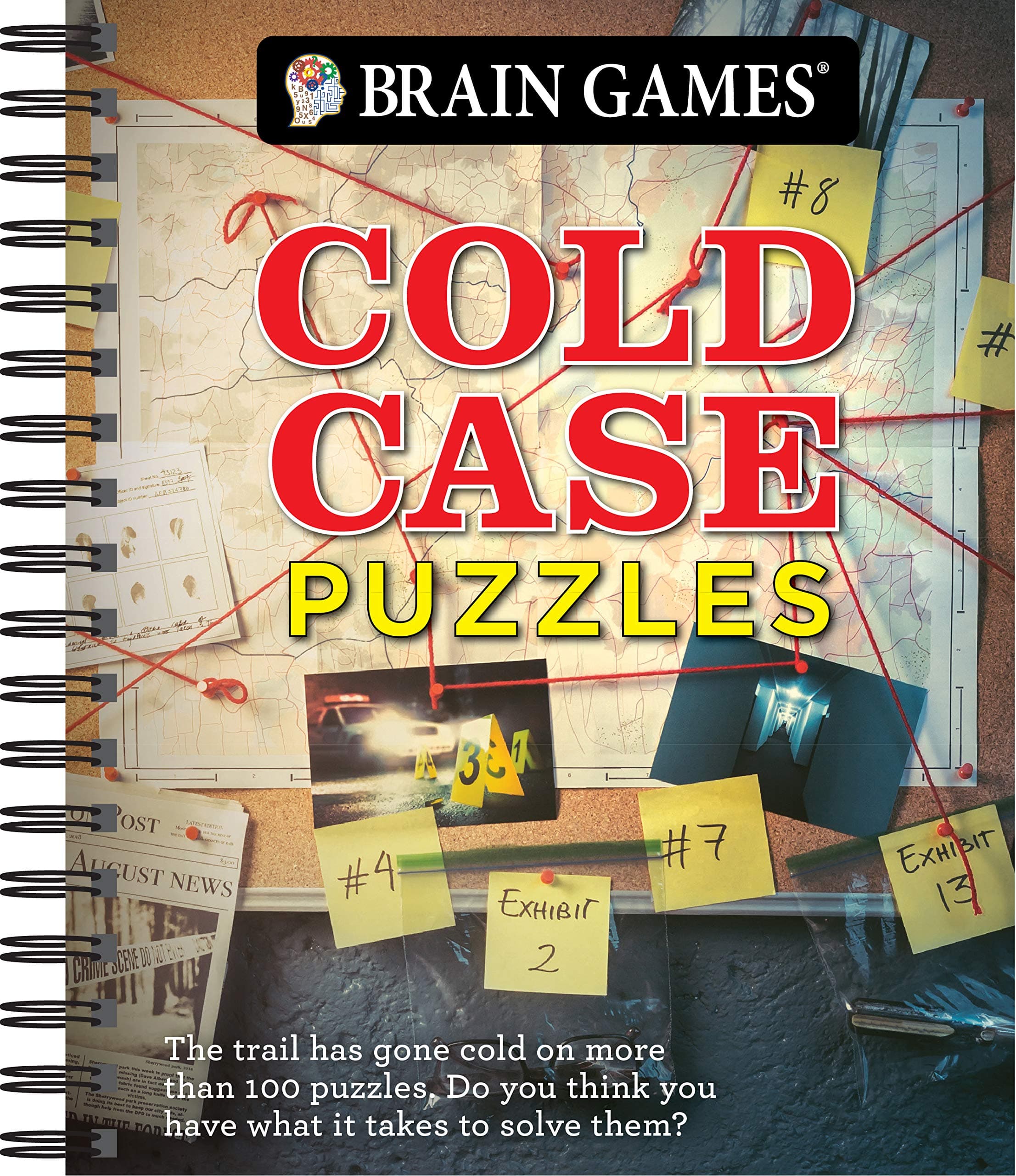 Publications International Brain Games - Cold Case Puzzles