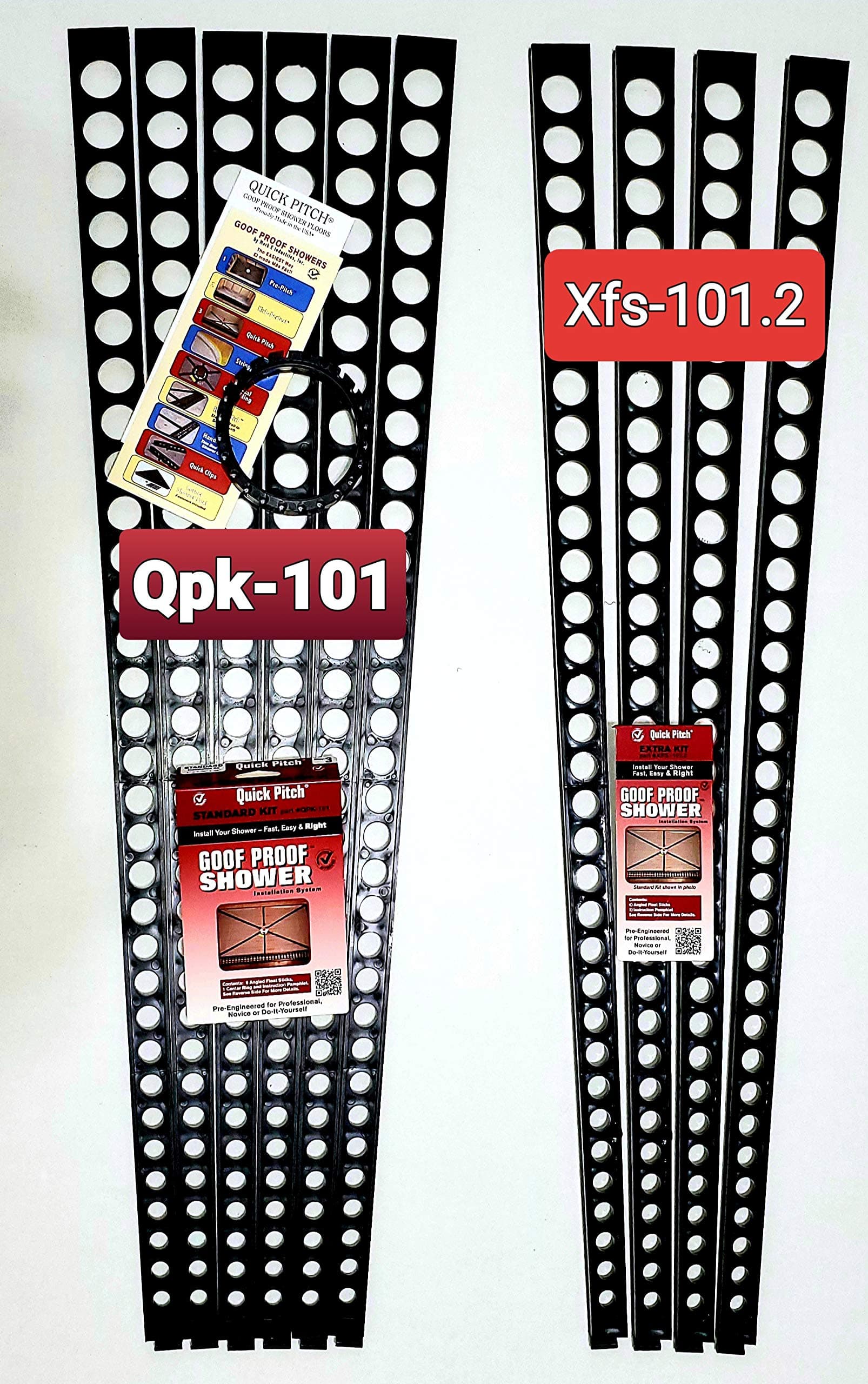 Bundle of 2 Items; Quick-Pitch Kit QPK-101 + (4) Quick Pitch Extra Float Sticks XFS-101.2 (LIMITED EDITION)
