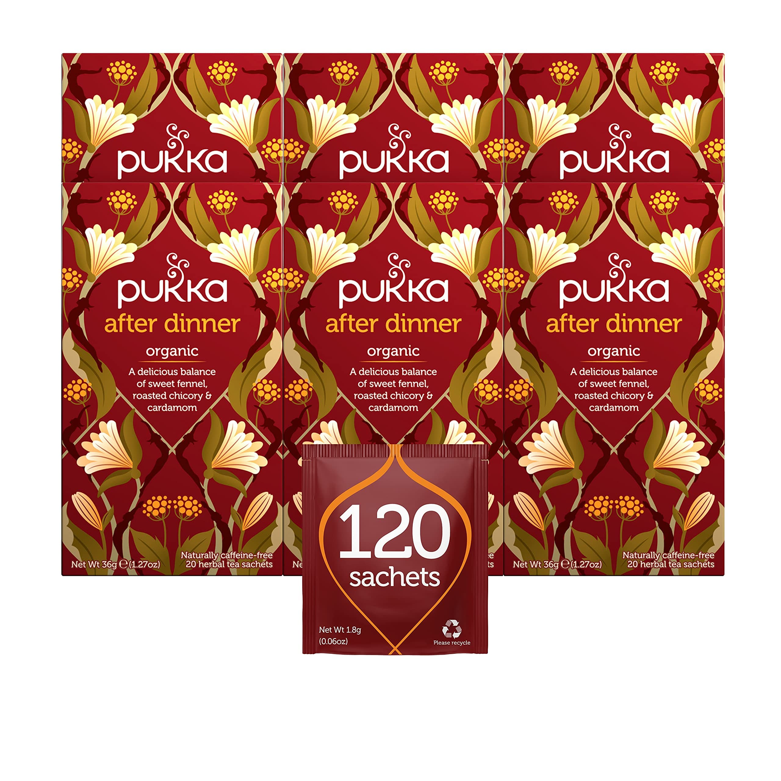 Pukka Herbs Tea Herbal After Dinner