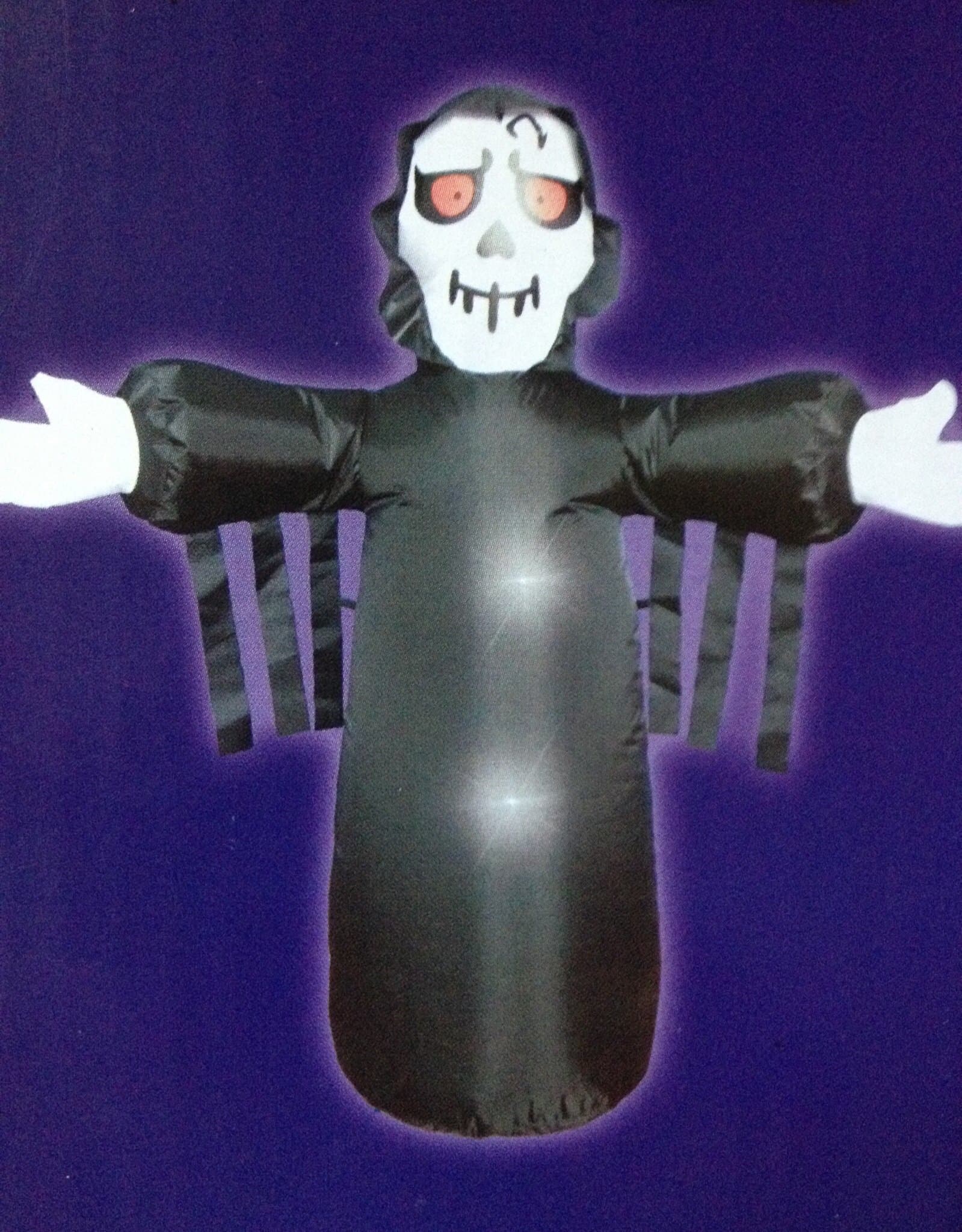 Grim Reaper Halloween 4ft Inflatable Yard Decor