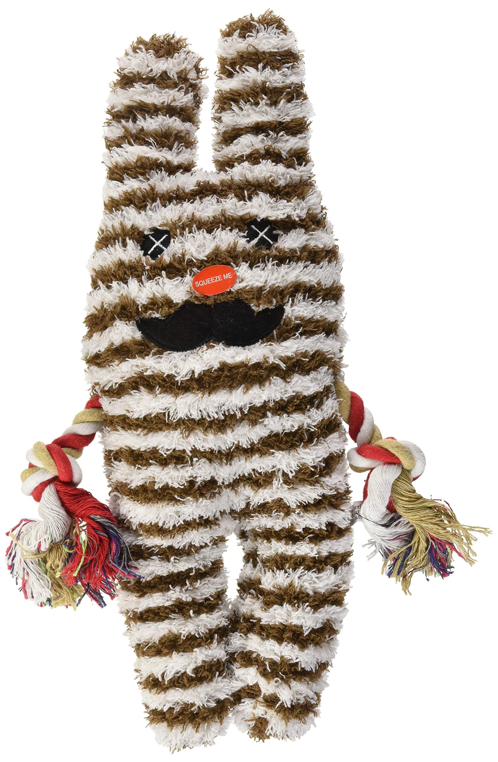 Patchwork Pet Gus Greybar Plush Dog Toy, 13-Inch