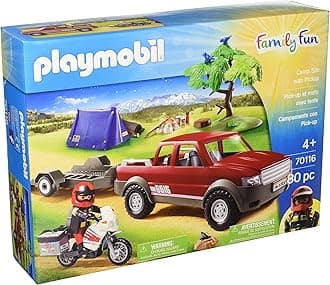 PLA70116 Camps with Pick Dolls and Figures Accessories, Multicoloured