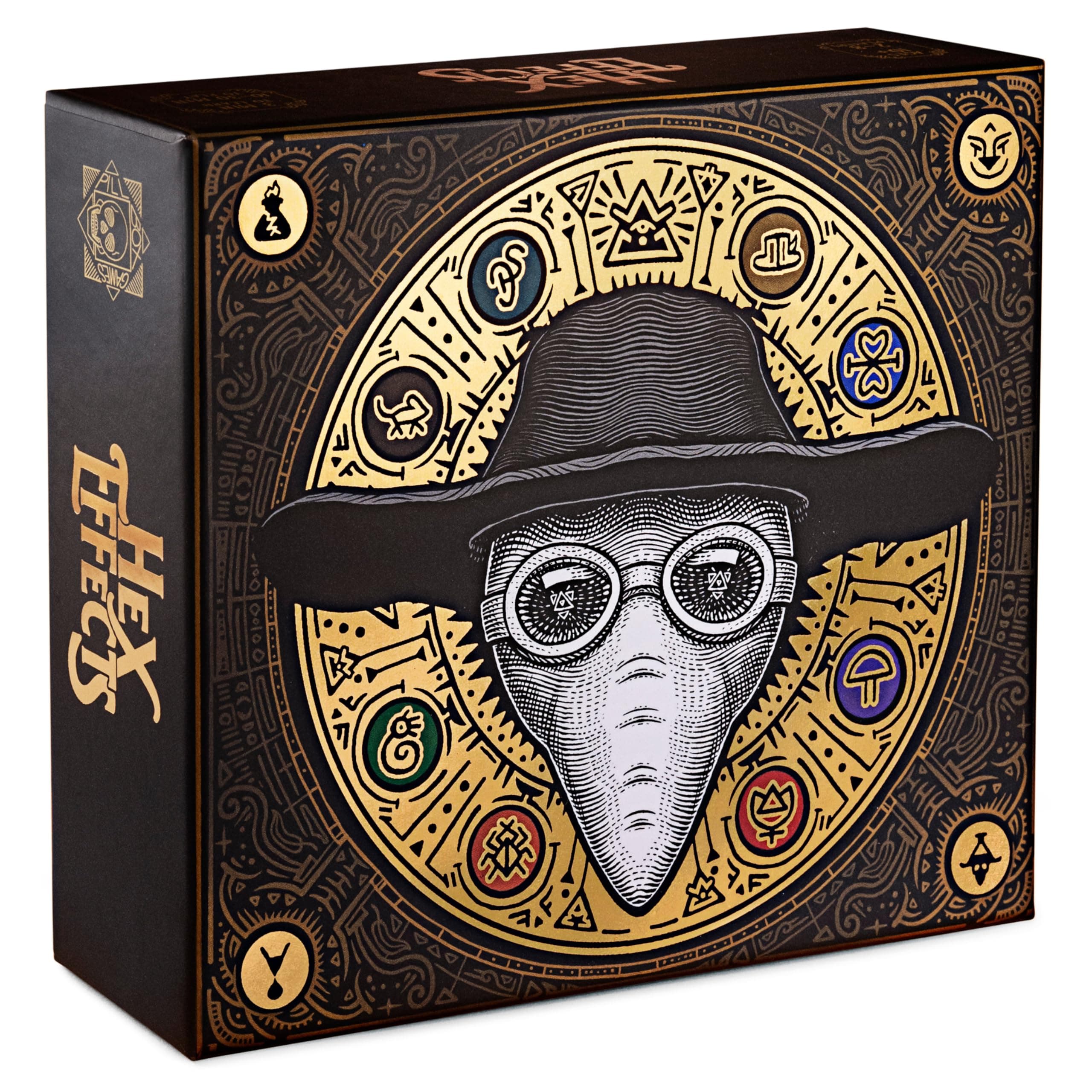 Hex Effects by Pillbox Games | A Fast-Paced Card Game with Potions and disasters | Ages 10+ | 2-8 Players | 10-30 Minute Playing Time | Easy-to-Learn Gameplay for Friends, Families & Game Nights