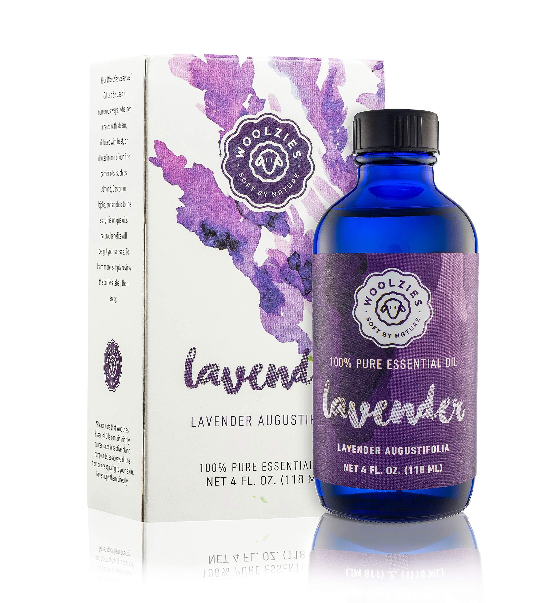 Lavender Essential Oil - Aromatherapy Essential Oils for Diffuser and Topical Use | 100% Pure Therapeutic Grade Lavendar | 4 Fl Oz