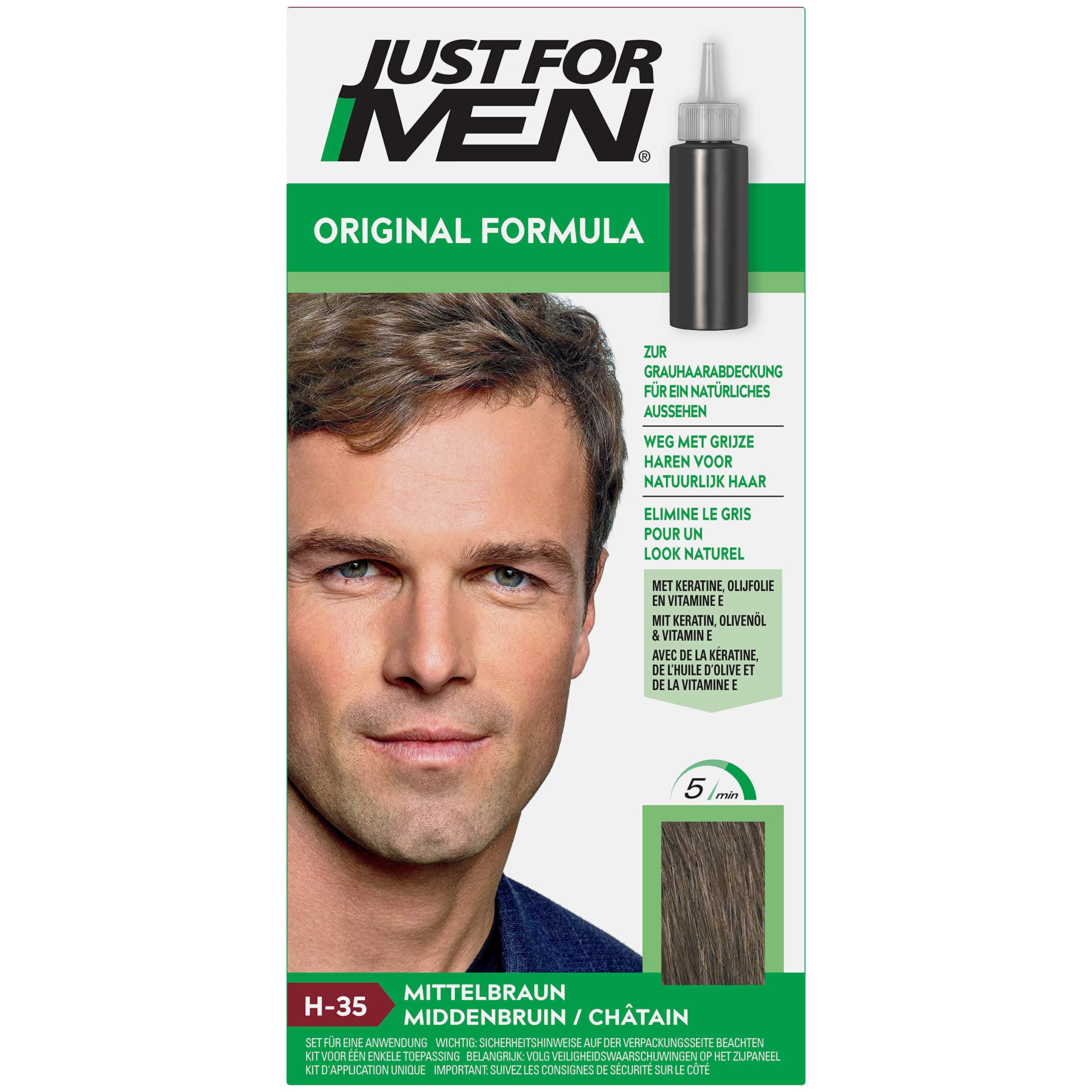 JUST FOR MEN Hair Colour, Medium Brown