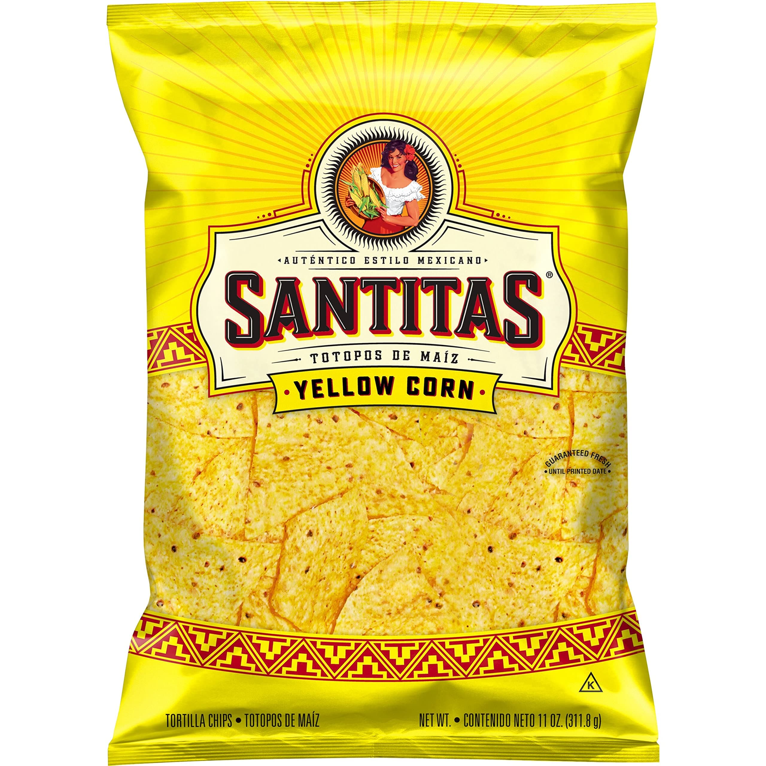Tortilla Chips Yellow Corn, 11 Oz
