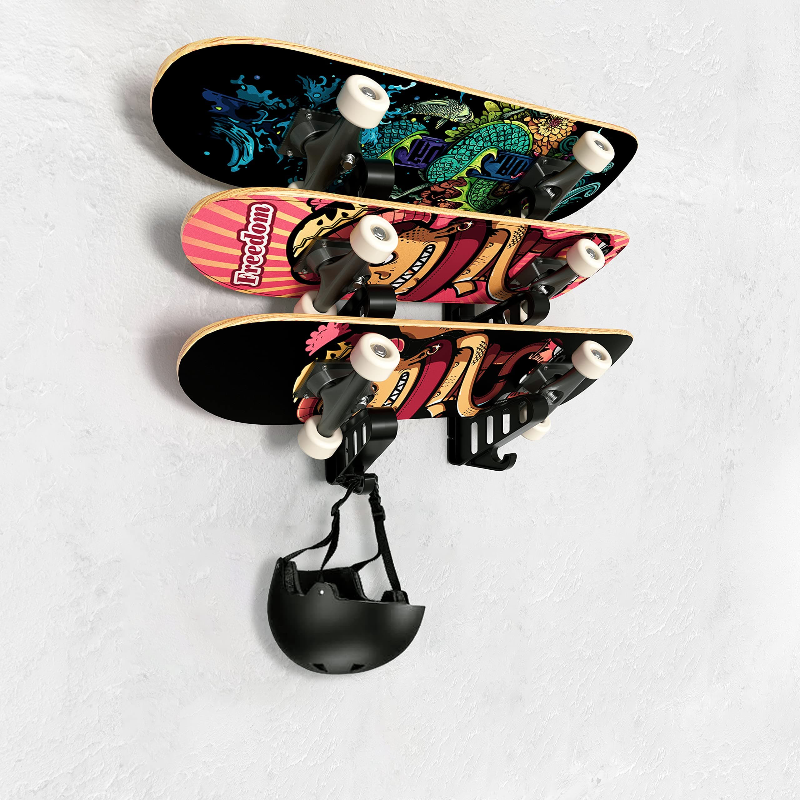 Skateboard Rack Wall Mount