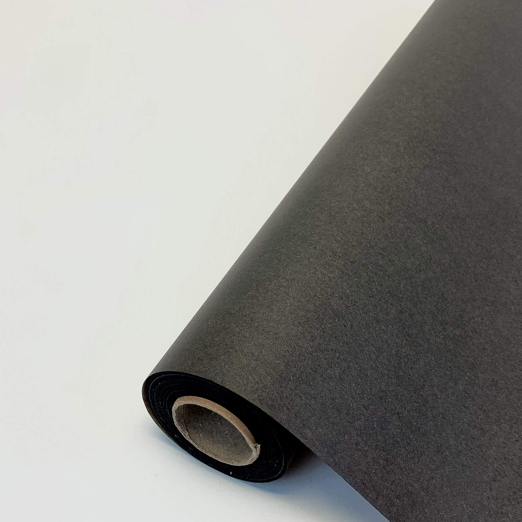 Note Card Cafe - Kraft Paper Roll, Wrapping Paper Roll, 17.5” x 1200” Craft Rolls, Packing Paper Sheets, Black