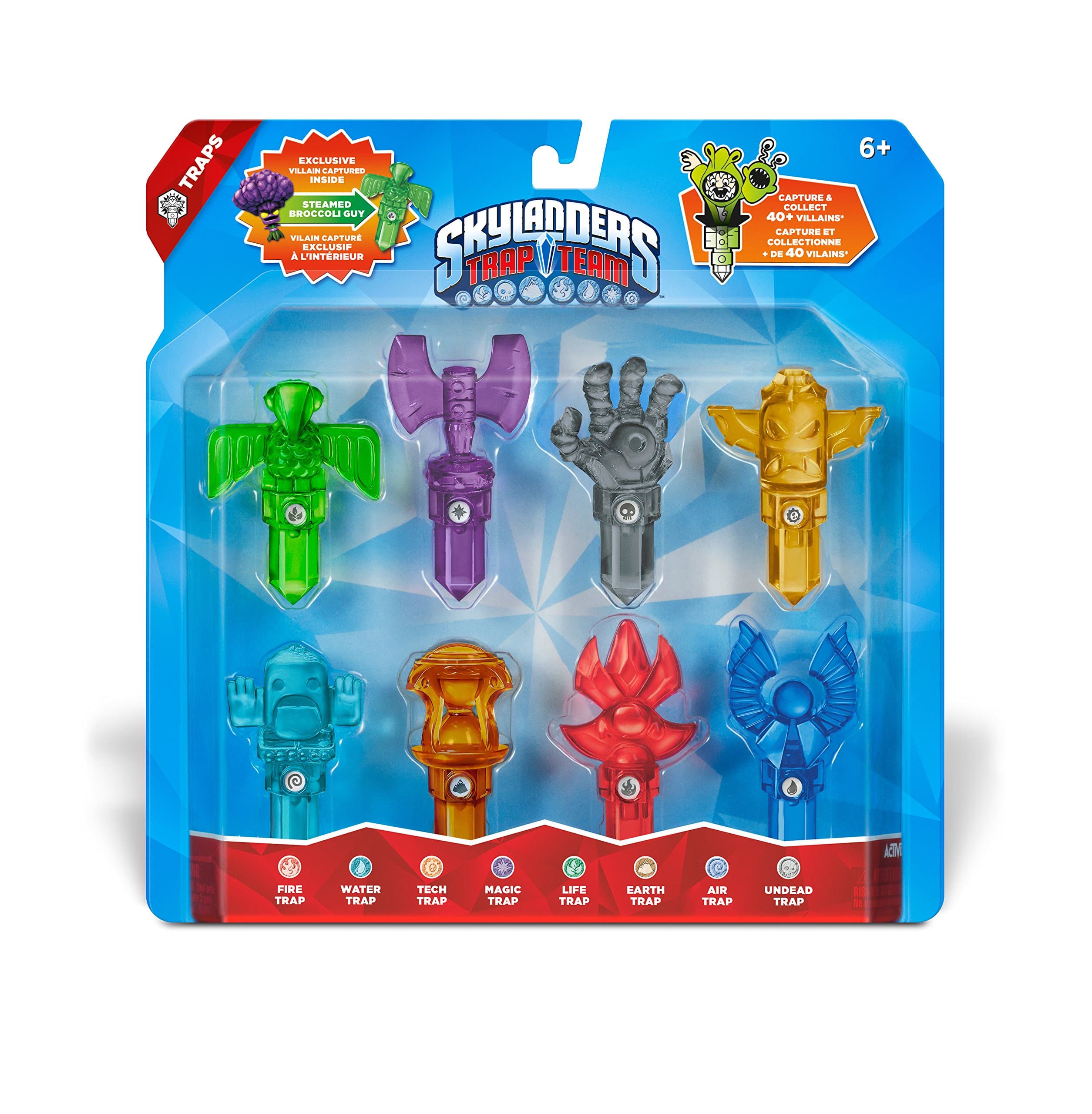 Skylanders Trap Team Crys 8pk Traps (traps8)