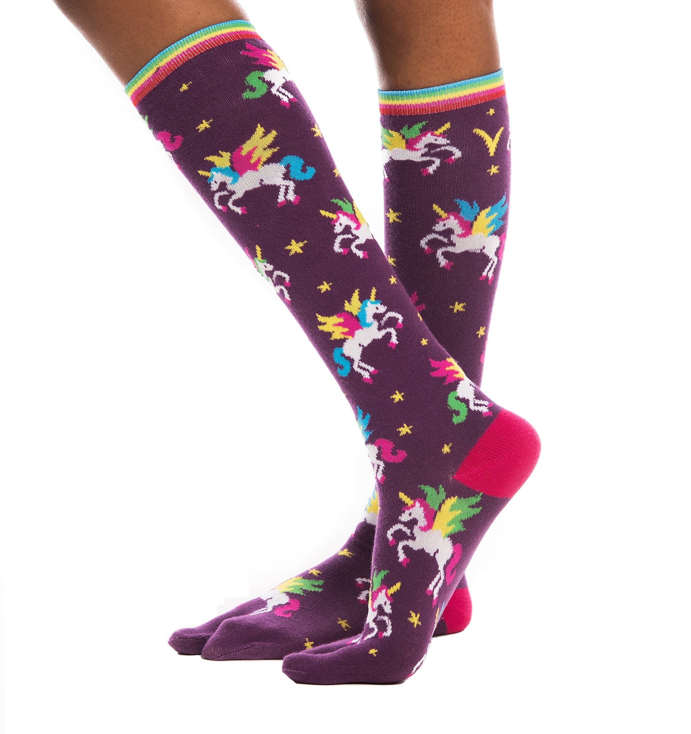 V-Toe Tabi Flip Flop Socks - Stripes, Solids and Patterns Two Toe Flip-Flop Socks