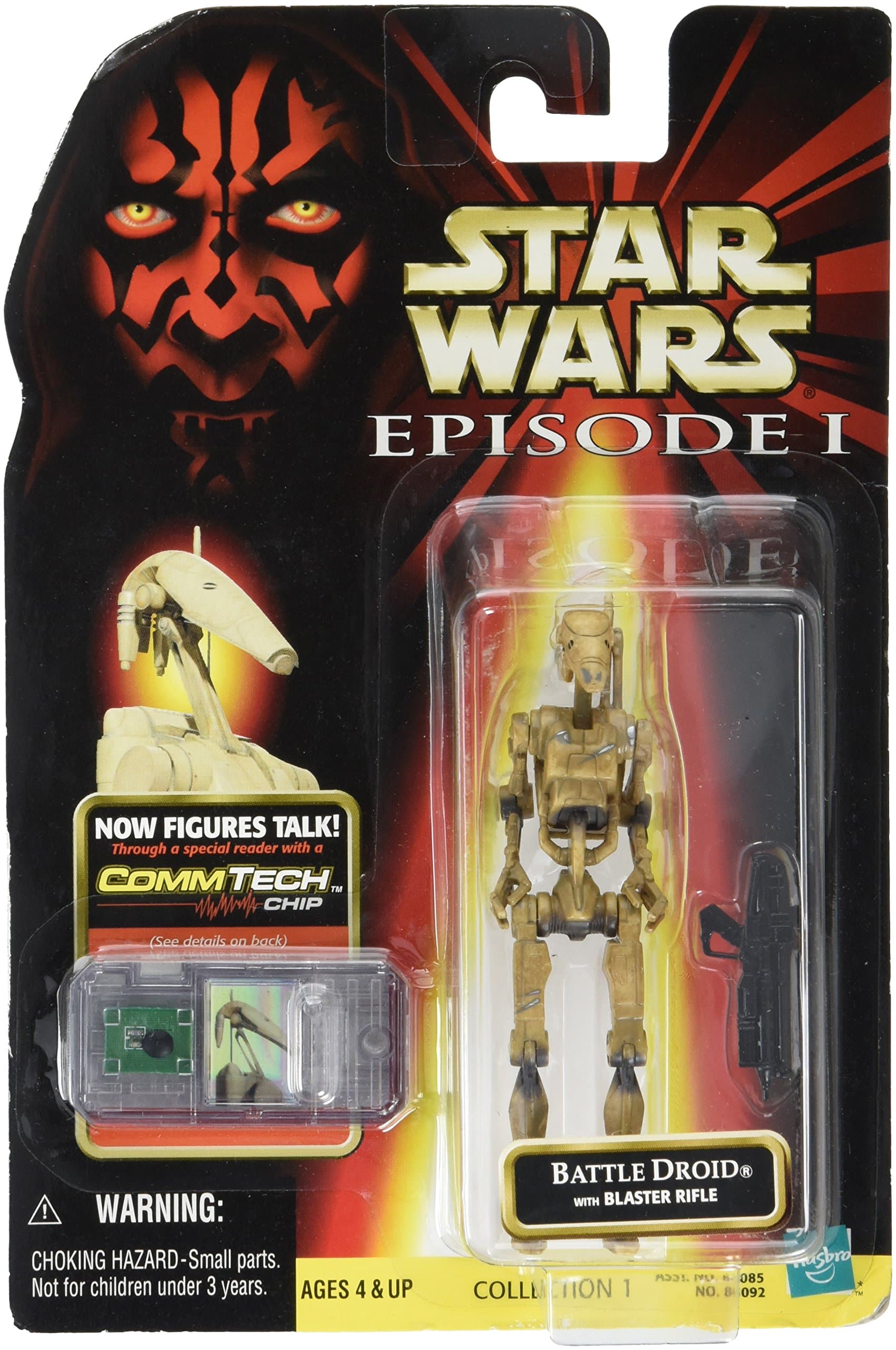 Episode 1 Figure Battle Droid Dirty Comm-Tech