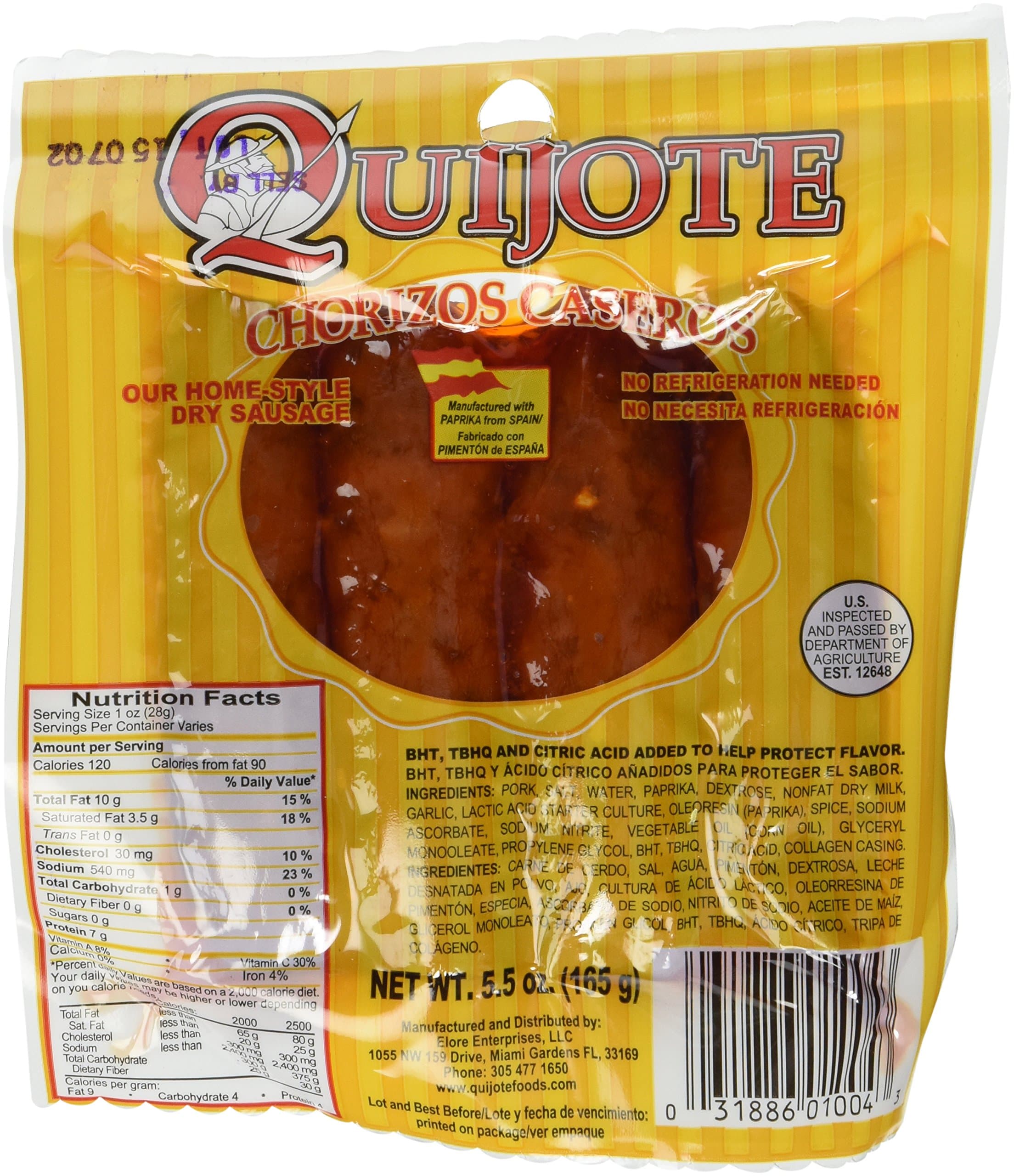 Chorizos Caseros 4 PK