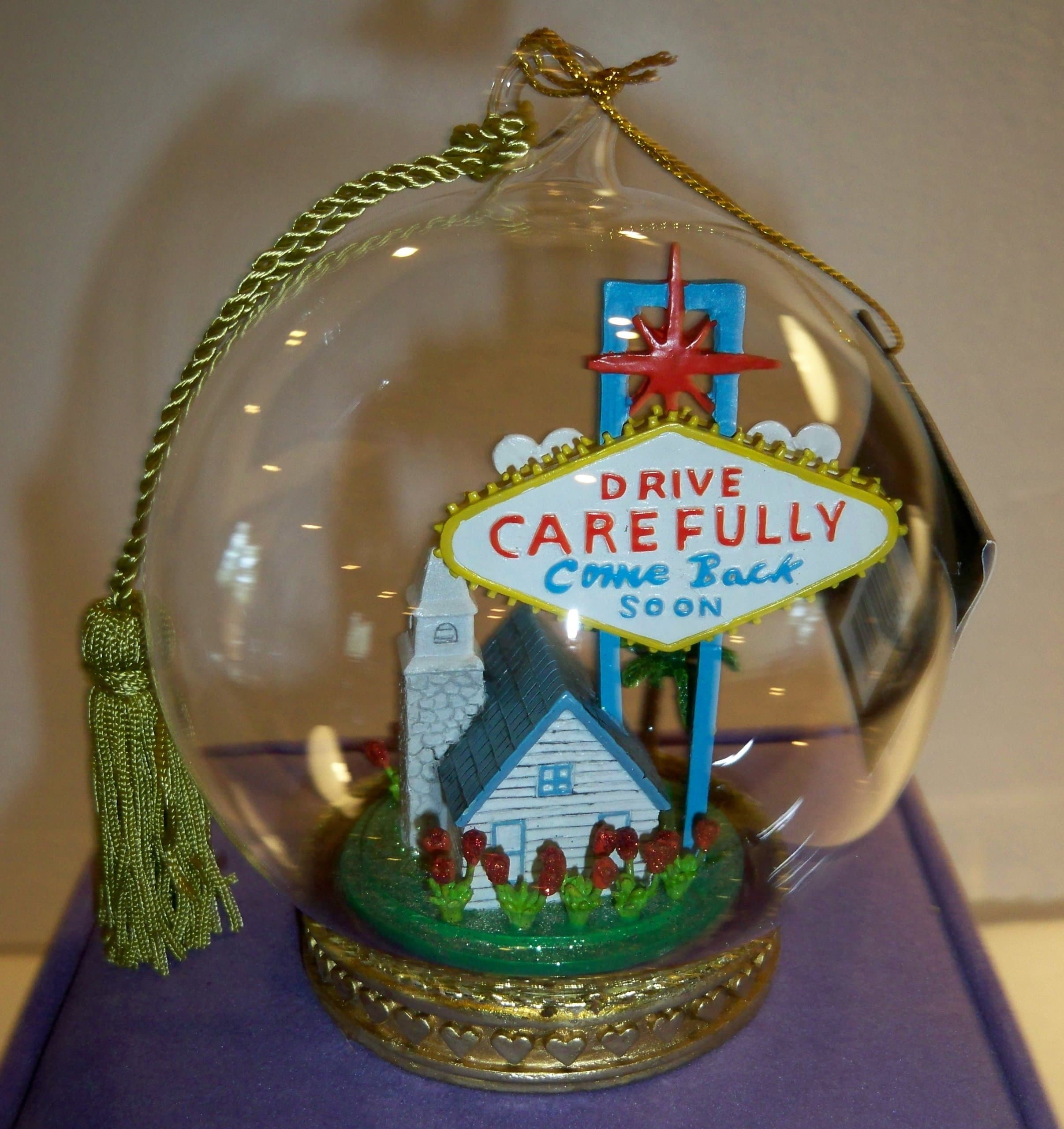 Flavia Milano® Vegas Chapel Memory Globe