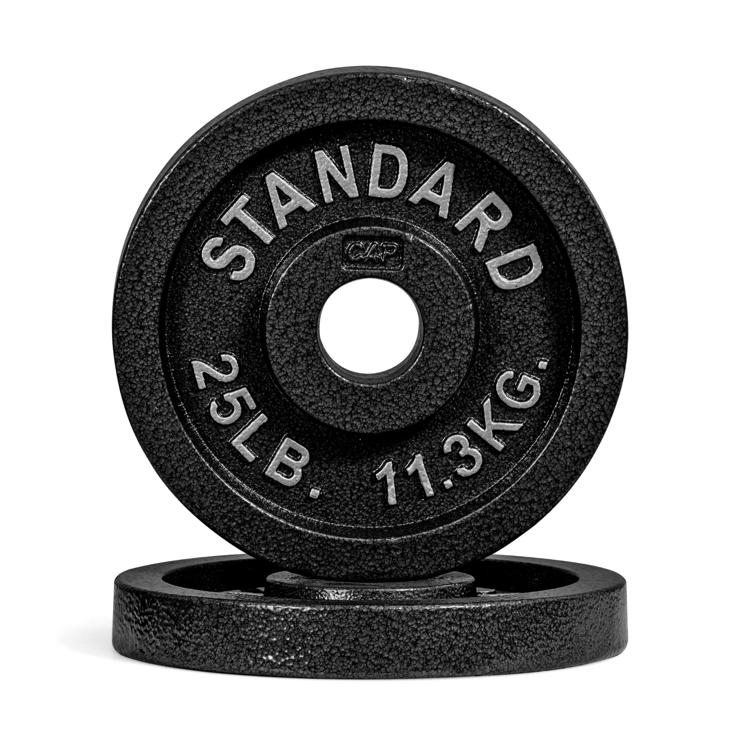 Olympic Grip Weight Plate Single or Pair | 2.5-45 Lbs