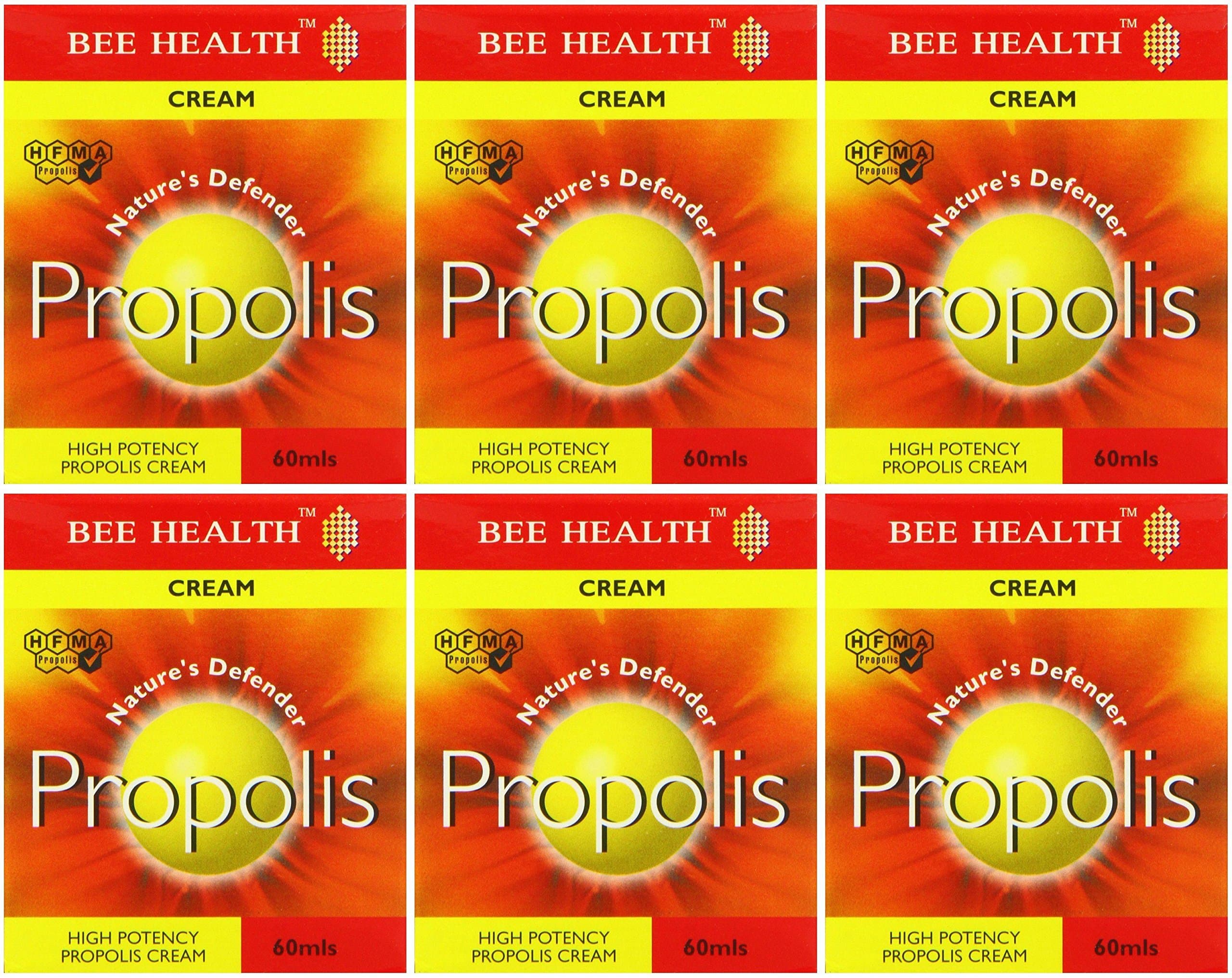 (6 PACK) - Bee Health Propolis Cream | 60ml | 6 PACK - SUPER SAVER - SAVE MONEY