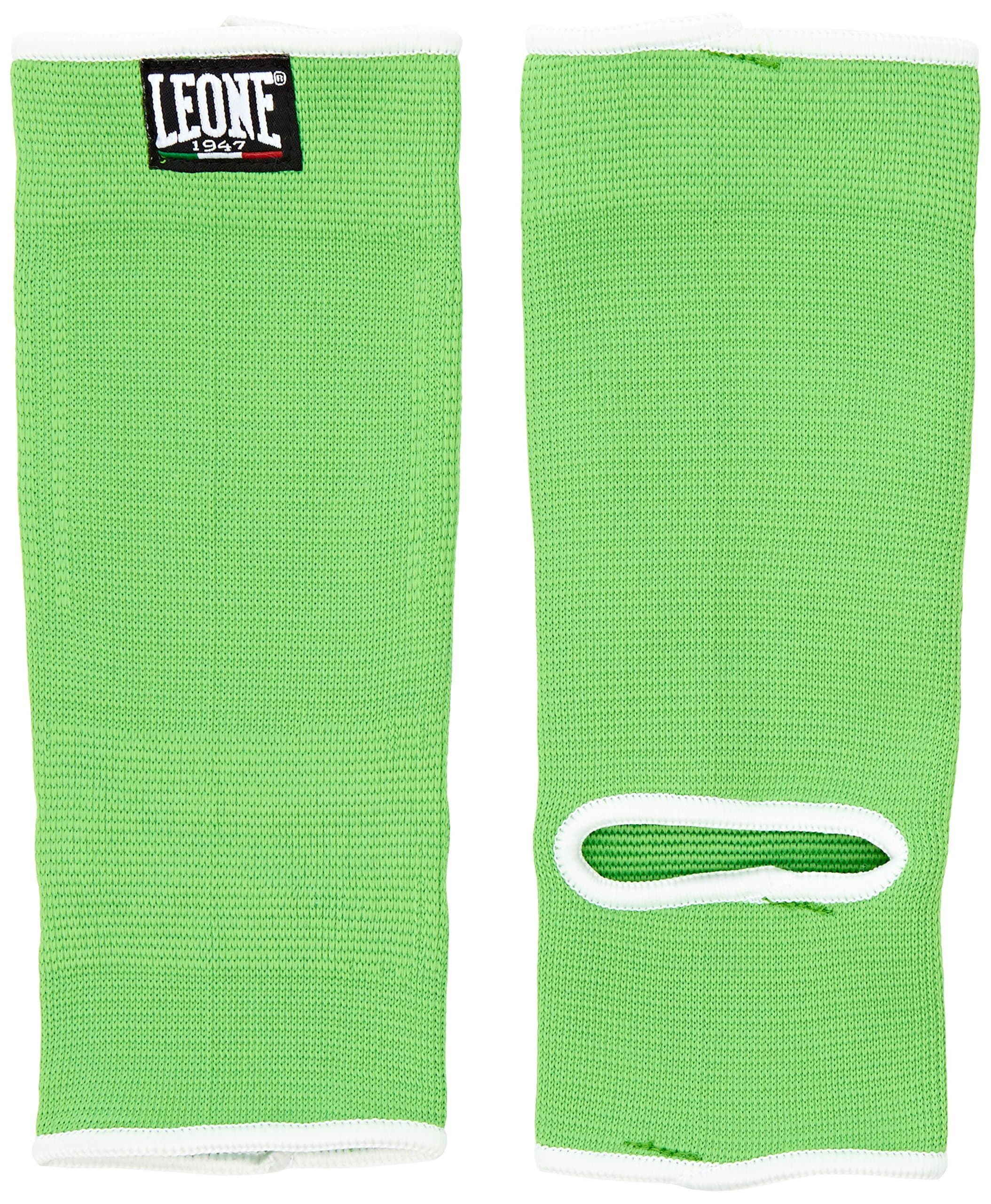 Leone 1947 Ankle Guards AB718 Muay Thai (Medium, Green)