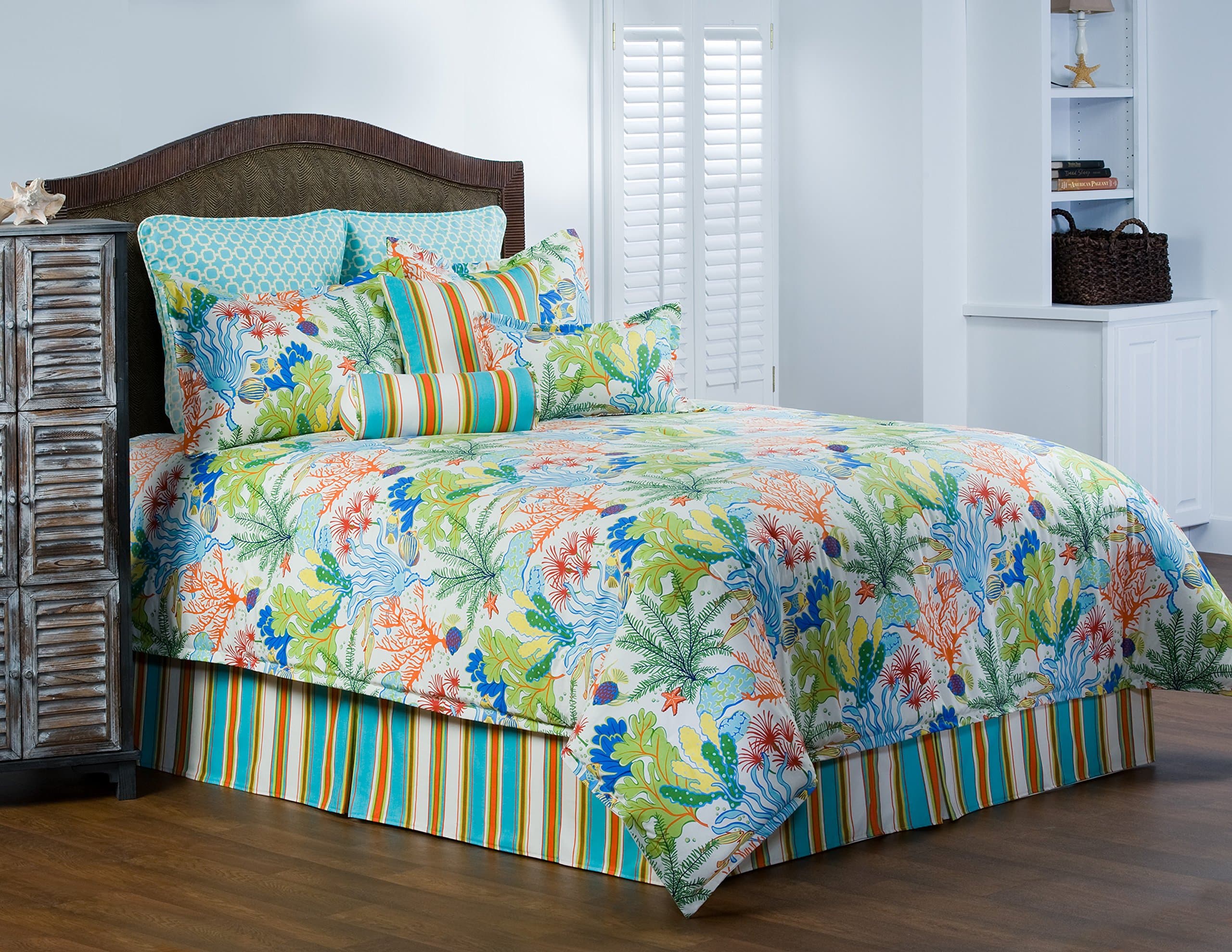 Victor Mill Island Breeze Comforter Set, Queen