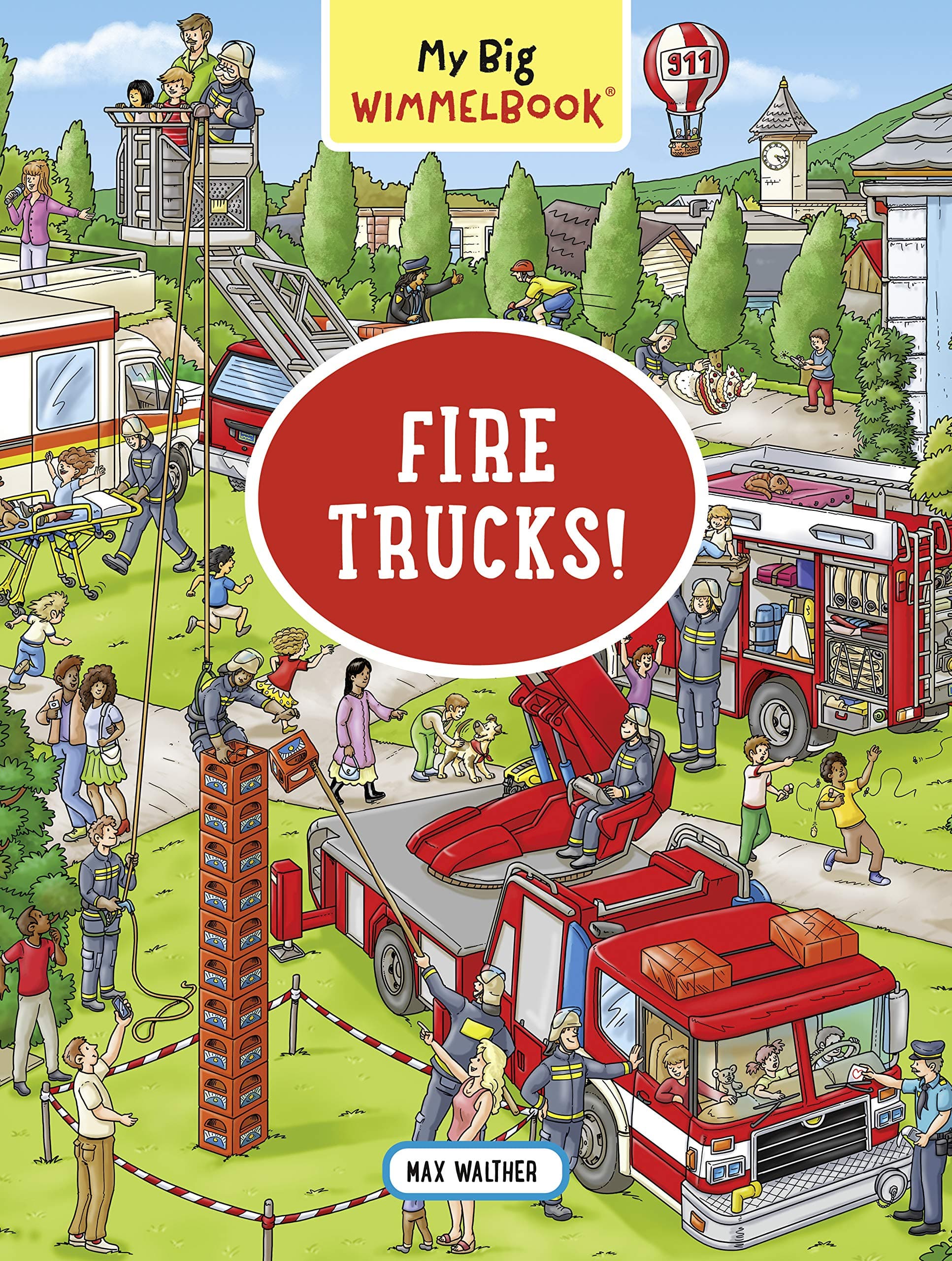 MY BIG WIMMELBOOK FIRE TRUCKS