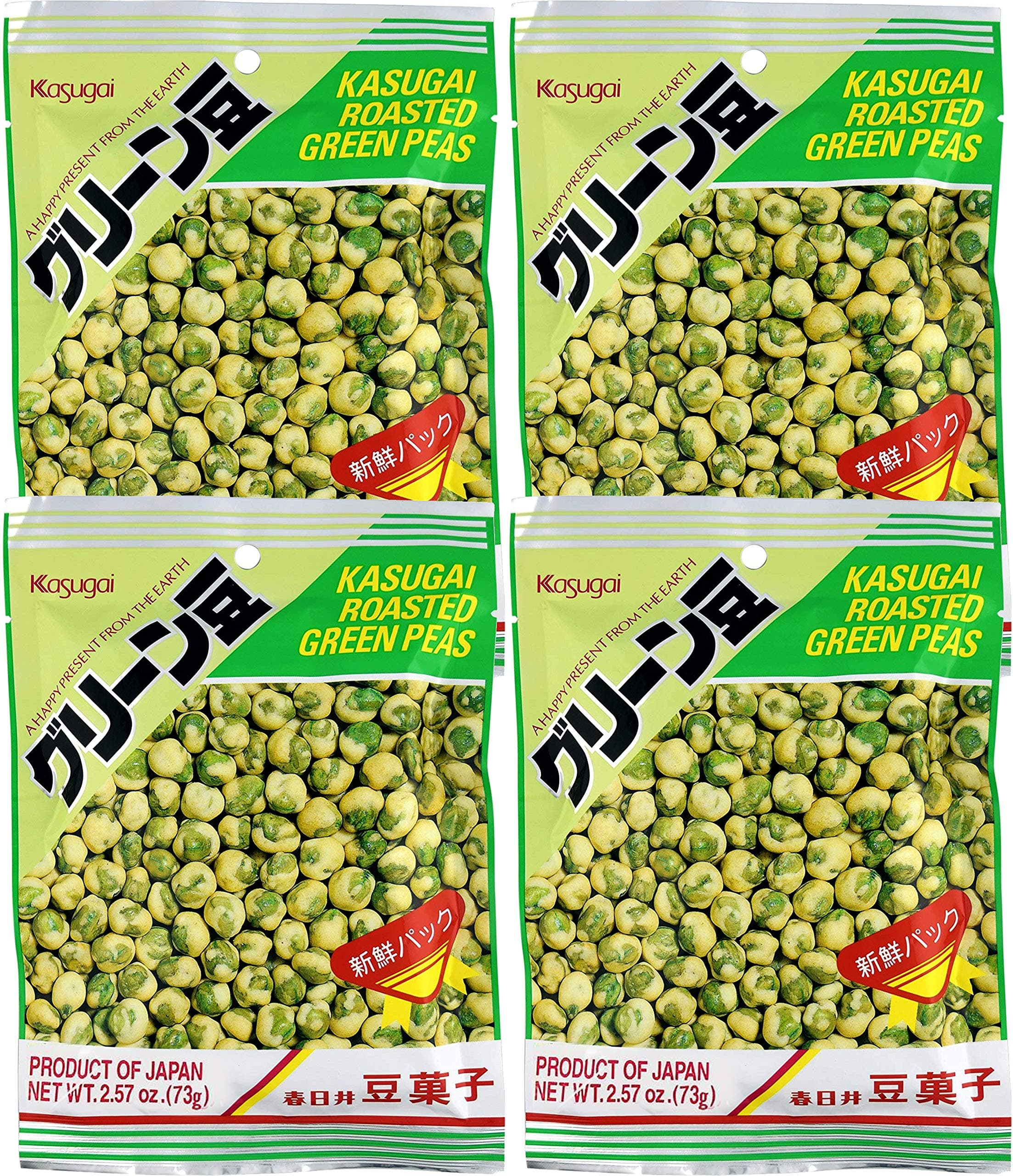 Kasugai Green Peas 2.57oz (4 Pack)