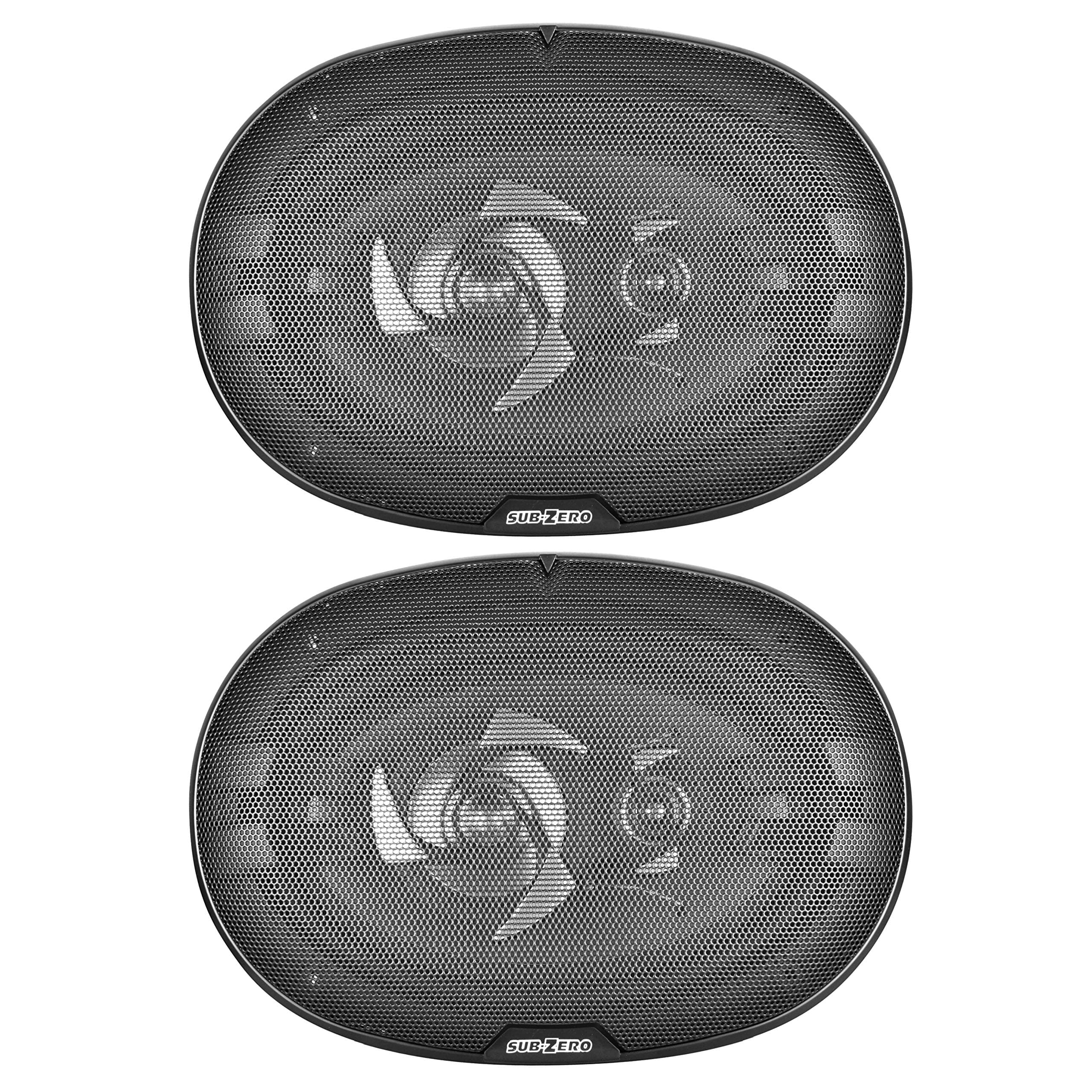 Sakura SS3328 Sub-Zero Ice Speakers, 6 x 9 inch Triaxial, 450W