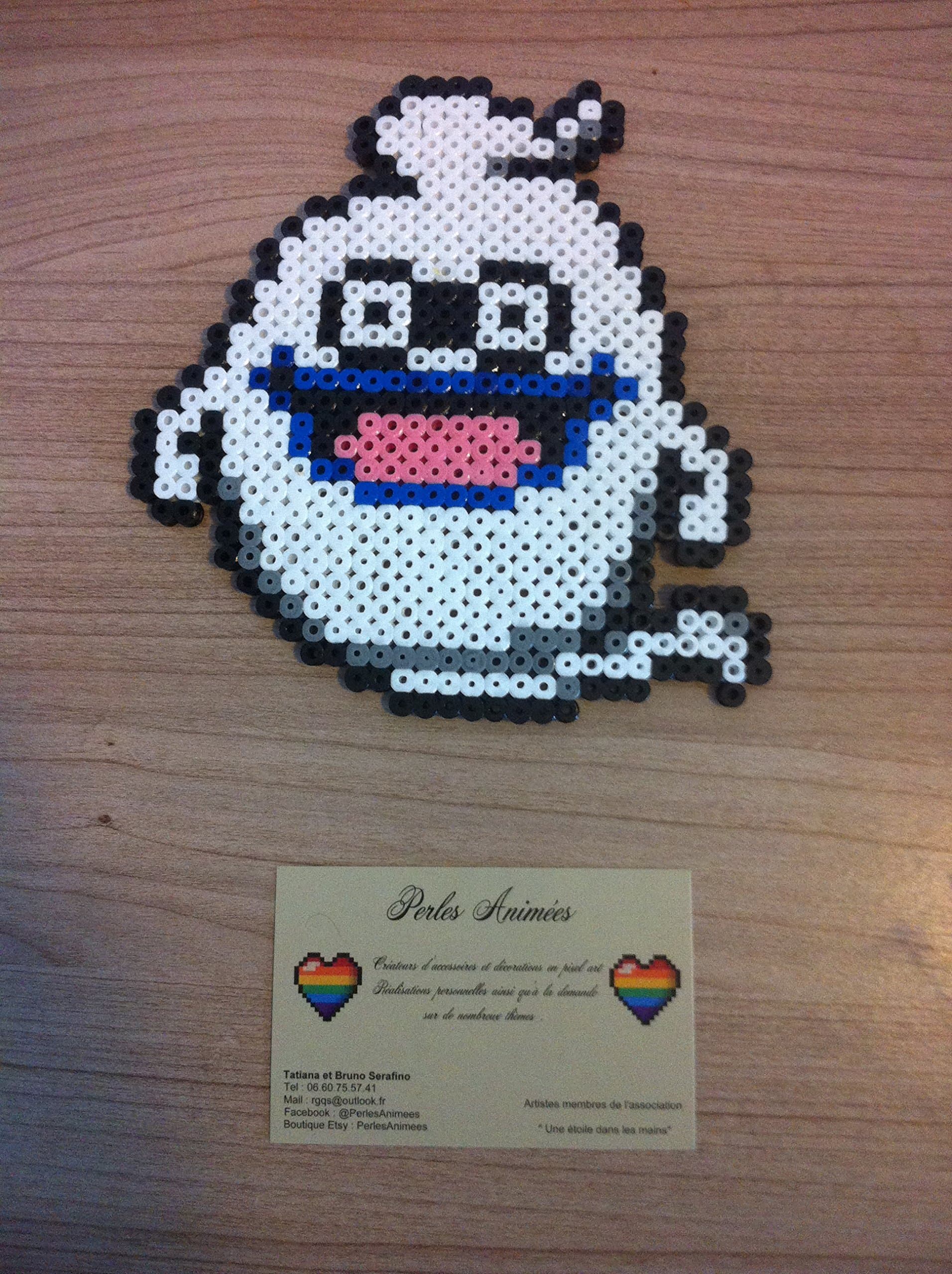 Pixel Art/Perler Beads Yo-Kai Watch Whisper