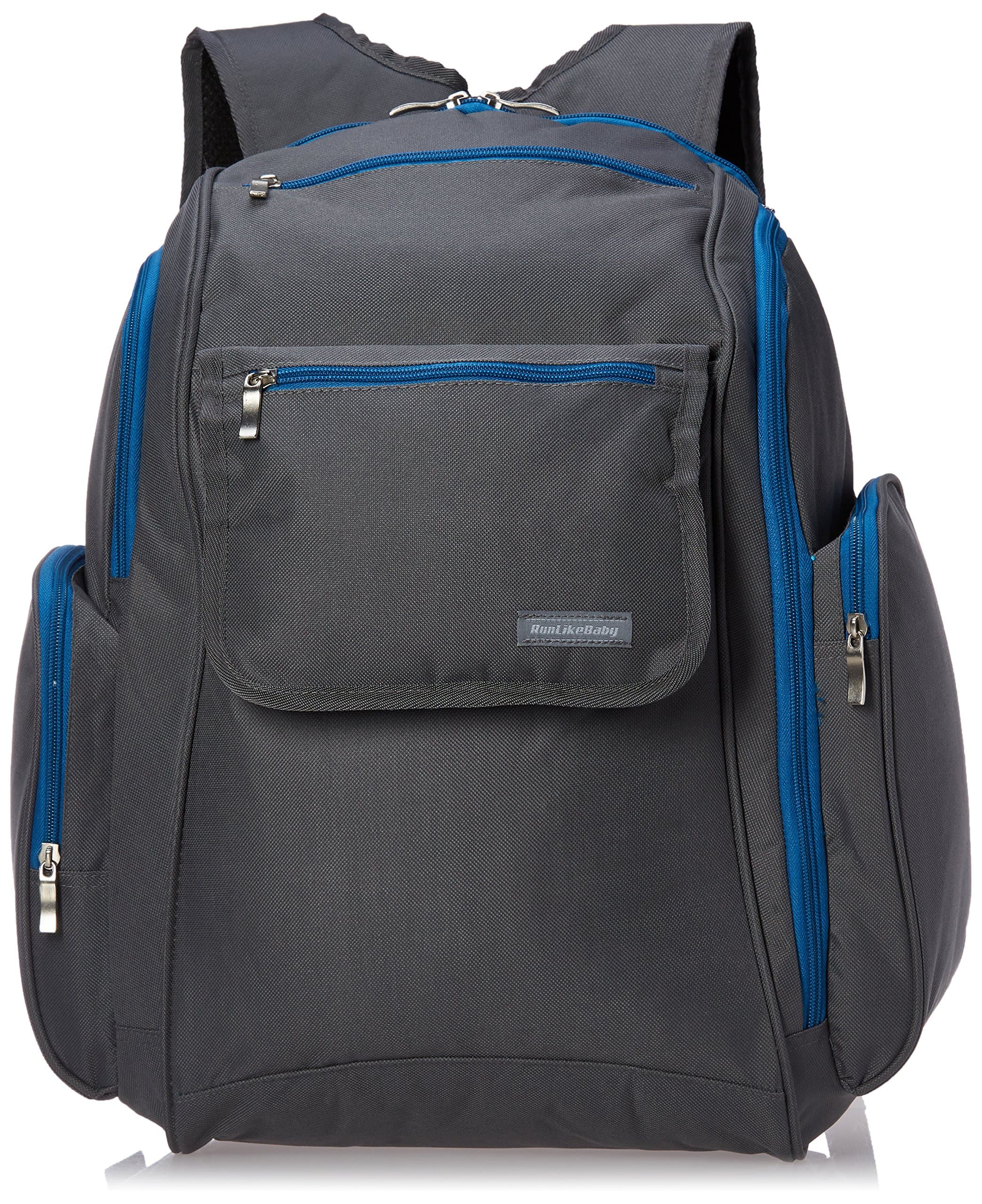RLB XL UPGRADED Multi-Purpose Travel Diaper Backpack with Changing Pad (blue)