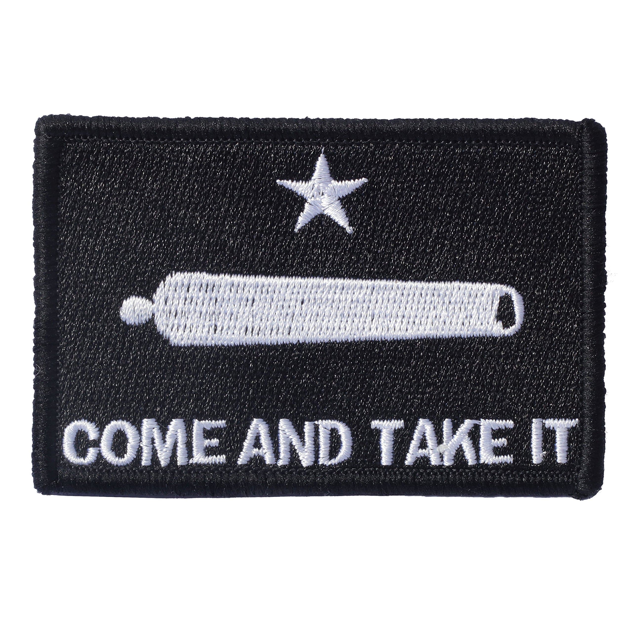 Yahong Gonzales Tactical Flag Patch-Black/White