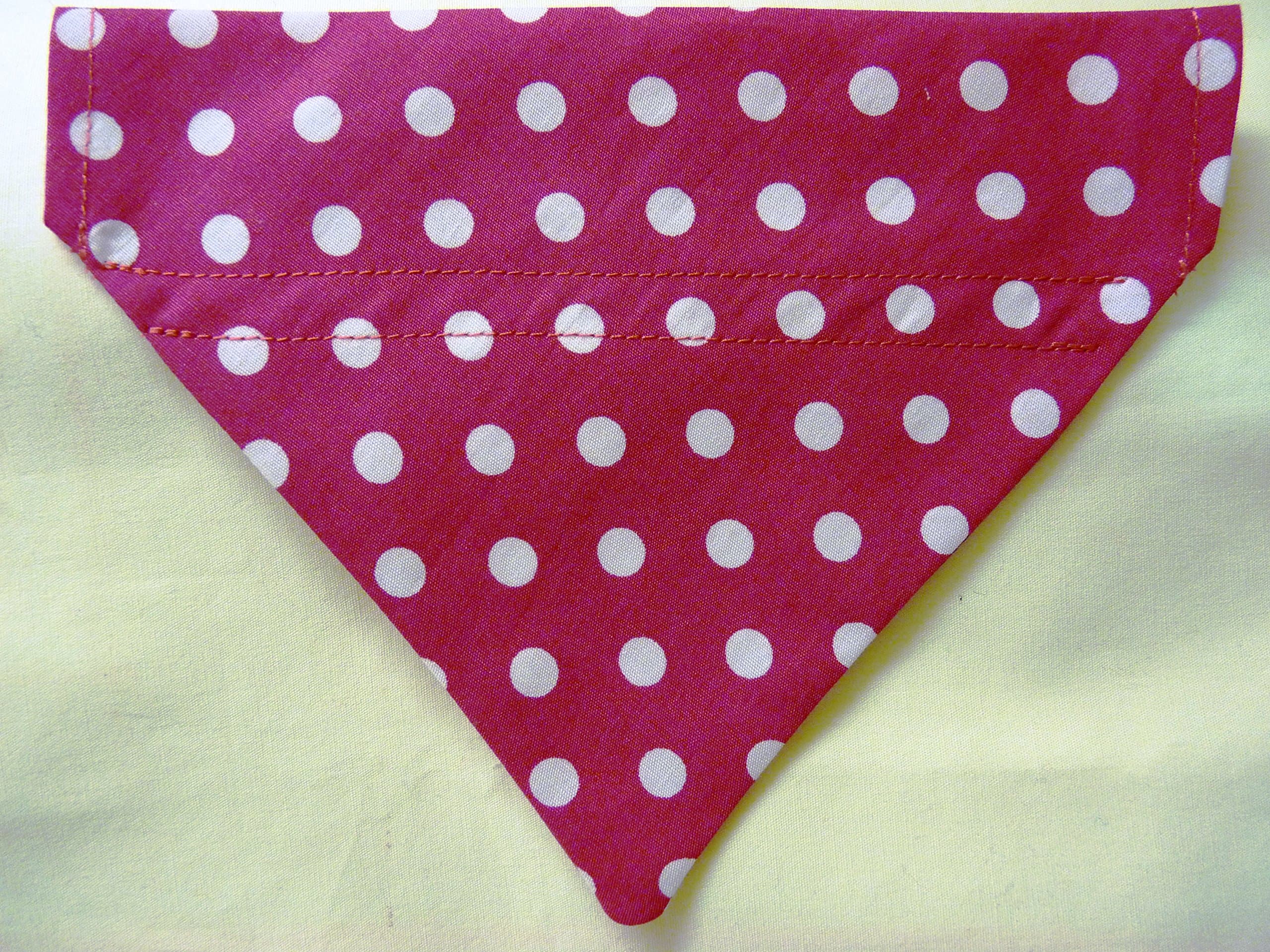 Dog Bandana HAND-MADE SLIDE ON