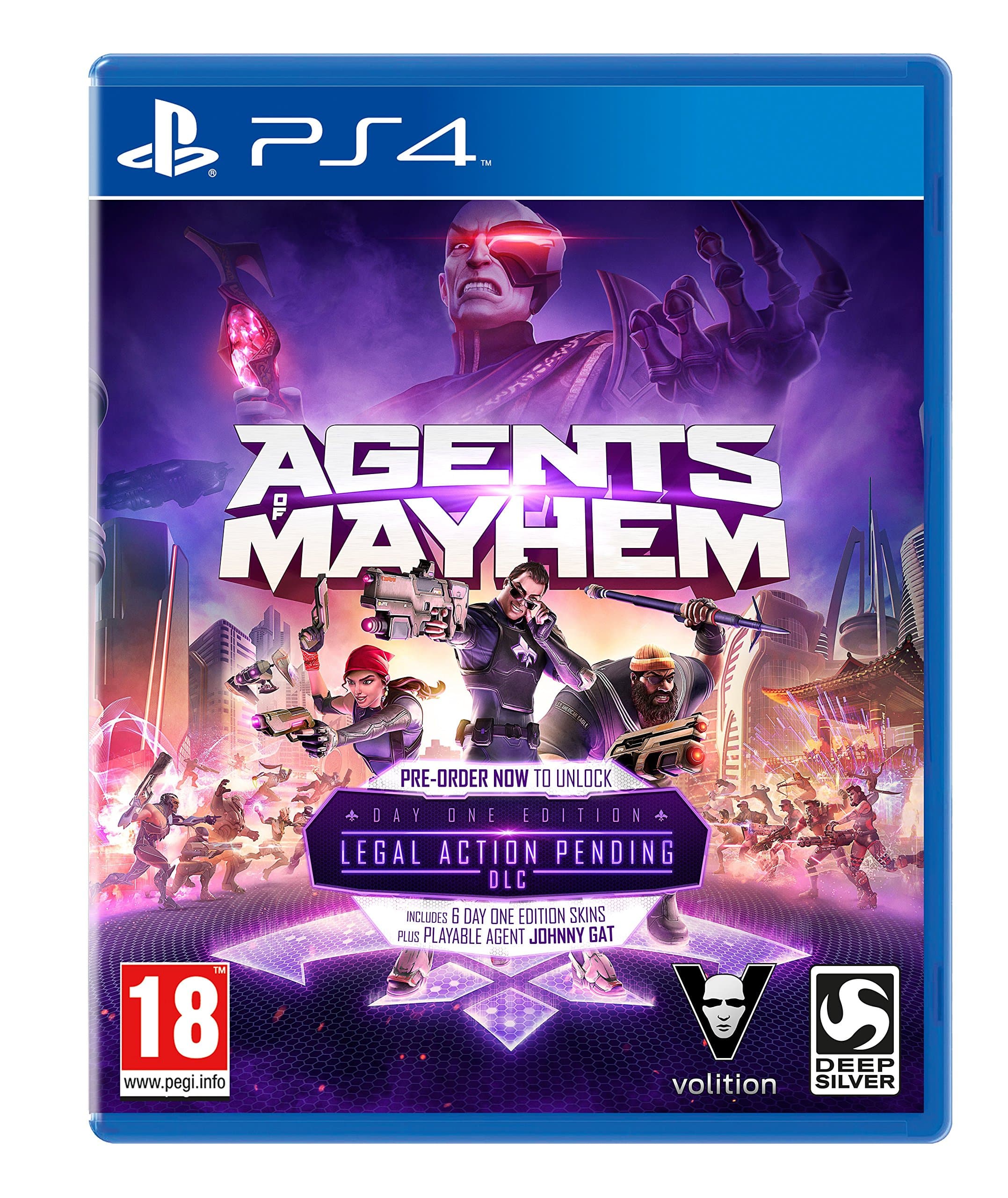 Deep Silver Agents of Mayhem: Day One Edition (PS4)