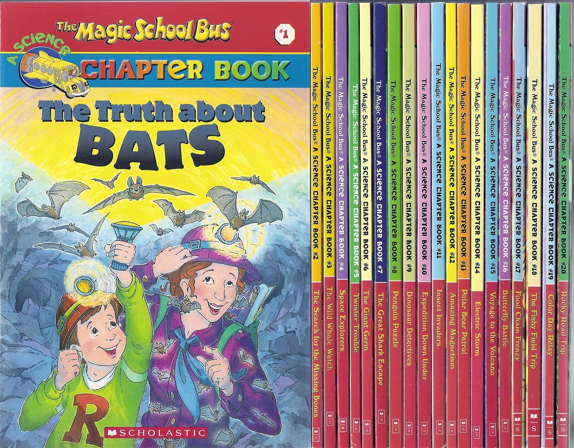 The Magic School Bus Chapter Book (20 Book Set) Paperback – January 1, 2008