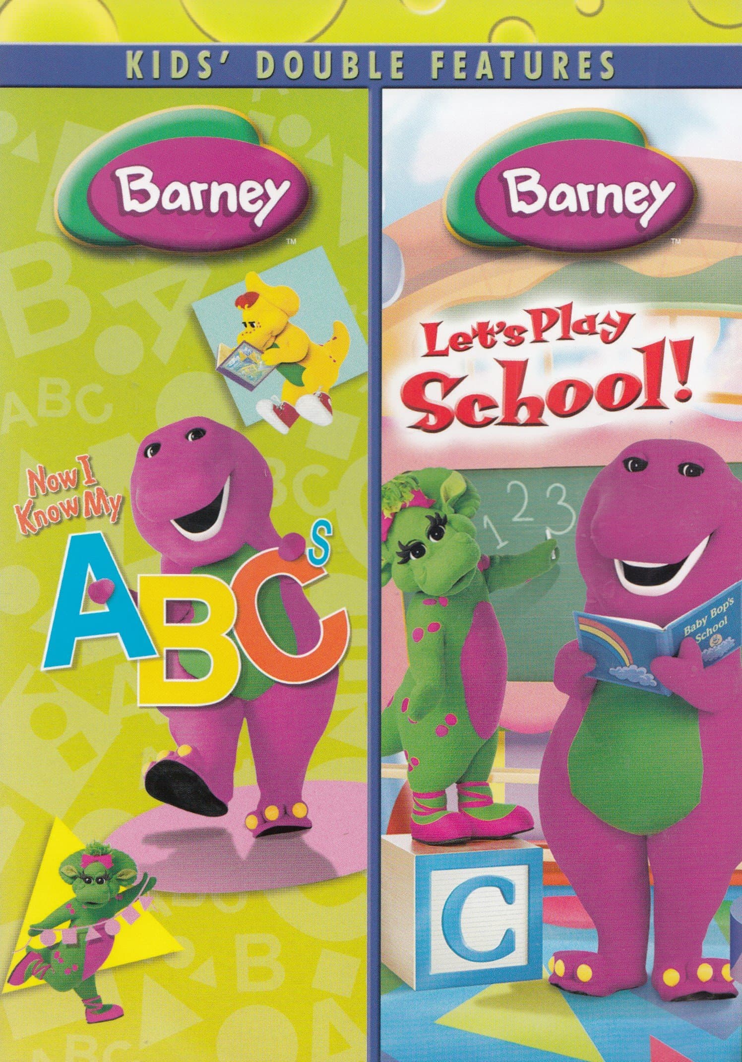 Barney (Now I Know My ABC's / Let's Play School) (Double Feature)