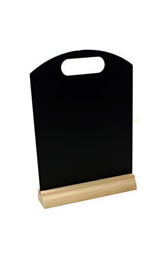 A4 Table Top Chalkboard with Wood Base (CHA4) X 5