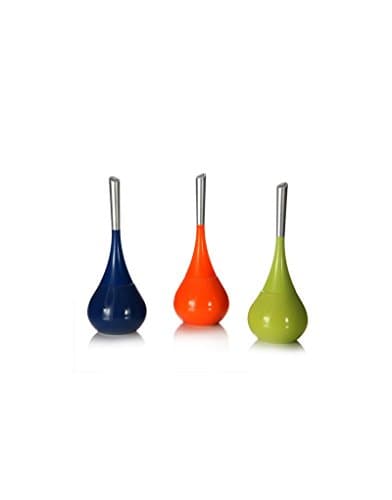 Coloured toilet brush holder - Blue