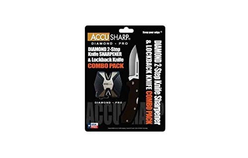 ACCUSHARP Diamond PRO Two-Step & G10 Knife Combo (723)