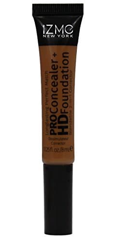 2-In-1 PRO Concealer + HD Foundation .25 Oz Long lasting Blendable Corrector (Toasty)