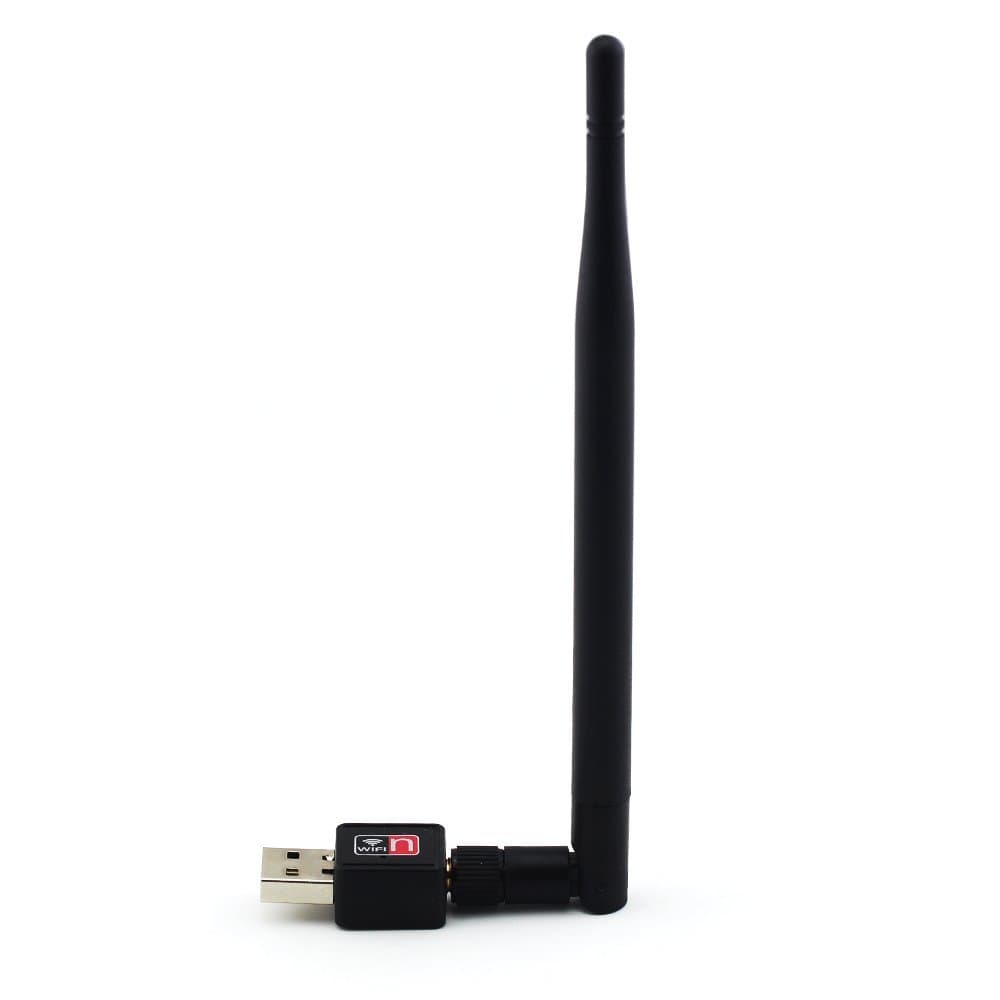 DHMXDC Wireless 150Mbps 802.11n/g/b USB WIFI LAN Network Card Adapter with Long Antenna Receiver Transmitter Card (150M LONG Antenna)