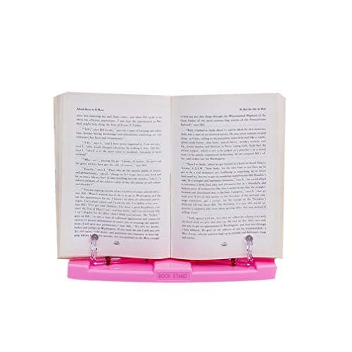 DIABO Bookstand Angle Adjustment Book Holder Portable Reading Stand Document Holder Bookrest Music Document Stand Cookbook Cook Stand