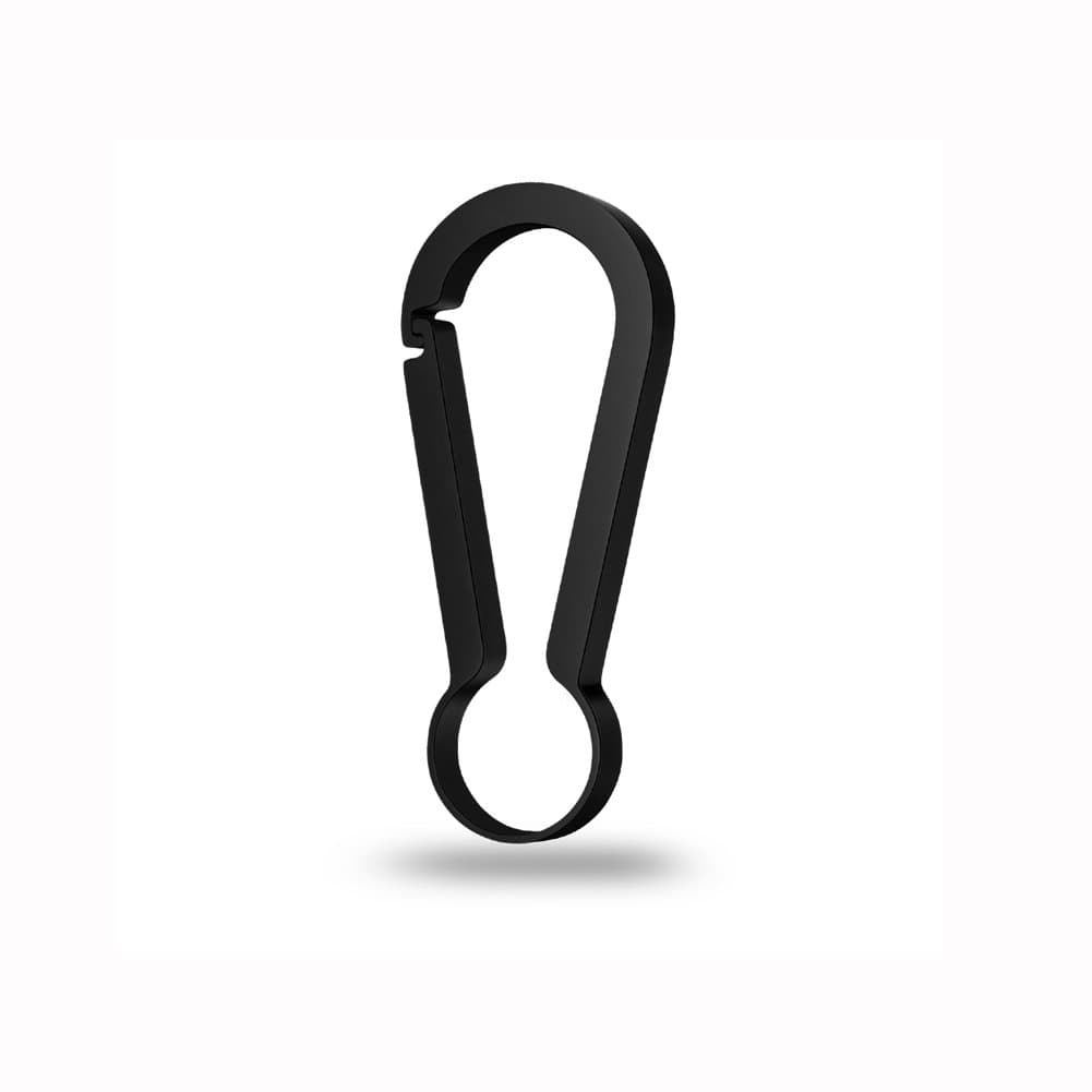 NUBARKO Keychain Carabiner Hook Key Clip, Quick Release Titanium Spring Snap, Super Lightweight (2.3"
