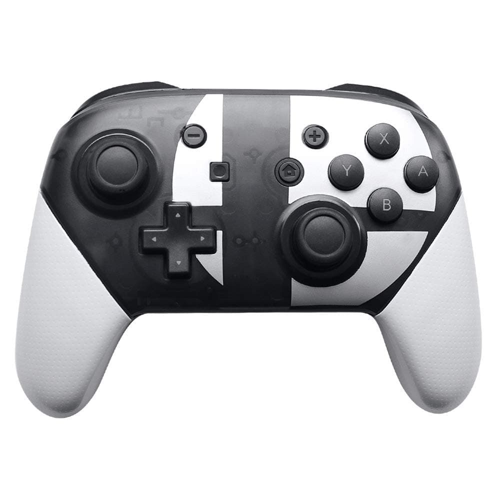 Switch Pro Controller,Wireless Controller for Nintendo Switch with Rechargeable and 6-Axis Gyro Dual Shock(Dark Black and White)