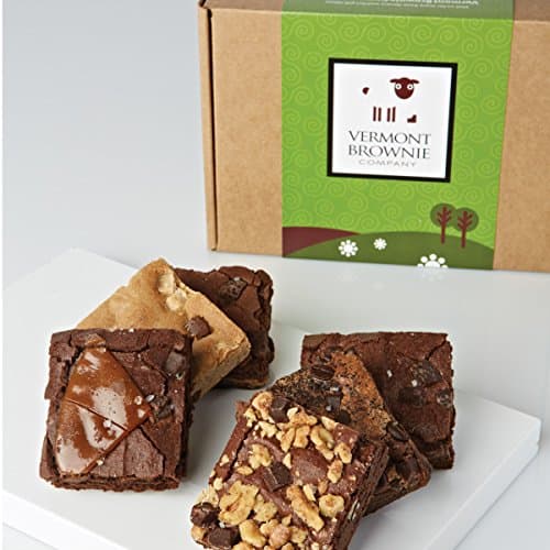 Gourmet Brownie Gift Box Sampler - 72 Brownies