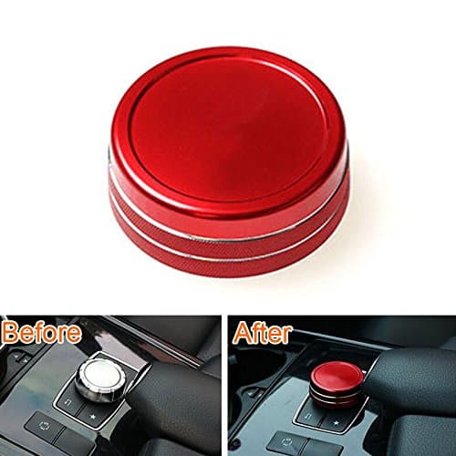 Odster Multimedia Switch Button Cover Trim Interior Car Styling Stickers For Mercedes Benz W212 E200 250 E300 350 2015 2014 Accessories