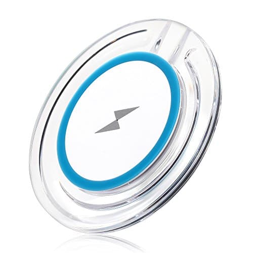 Wireless Charger Ultra-Slim Wireless Charging Pad For iPhone 8 / 8 Plus, iPhone X, Galaxy Note 5, S7/S7 Edge/S6/S6 Edge/S6 , Nexus 4/5/6/7, LG G3 and More Qi Enabled Device