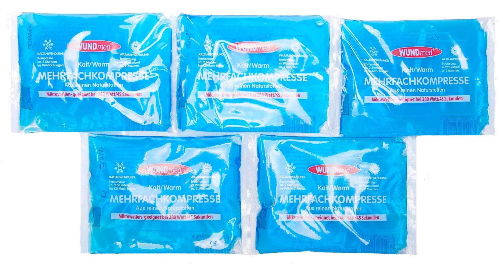 Reusable Cold/Warm Compresses (Pack of 5) Very Small