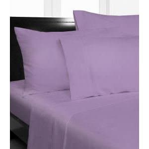 Soft & Luxurious 500 TC Sheet Set Queen Size with 22" deep pocket in Lavender color and Solid Pattern 100% Egyptian Cotton By Luxurious Sheets