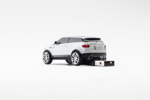 Click Car Range Rover Evoque 4GB USB 2.0 Memory Stick, White
