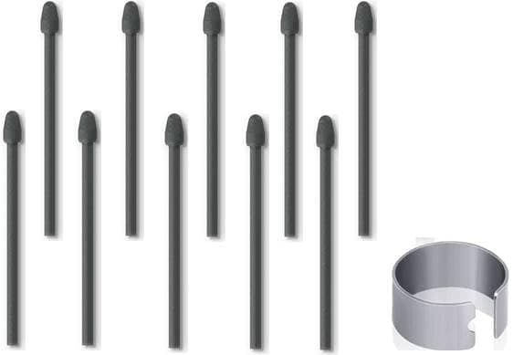 10PCS Marker Pen Tips Replacement for BOOX Stylus Pen Tips,Nibs for BOOX Pen2 Pro, Max Lumi2, Note Air2, Note5, Nova Air C Tablet Stylus for Remarkable 1/2 Pen Tips (Black)