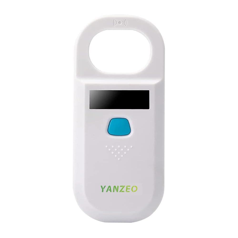Yanzeo AR180 Pet Microchip Reader Scanner, RFID EMID Animal Handheld Reader,134.2kHz Pet ID Scanner Rechargeable Animal Chip Scanner Pet Tag Scanner FDX-B(ISO 11784/11785)