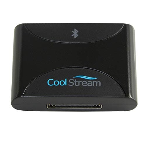 CoolStream Go Bluetooth Adapter for 30 Pin Bose Sounddock and Motorcycle Cables for Wireless Music Streaming NOT for Cars. NOT for Harley Davidson.